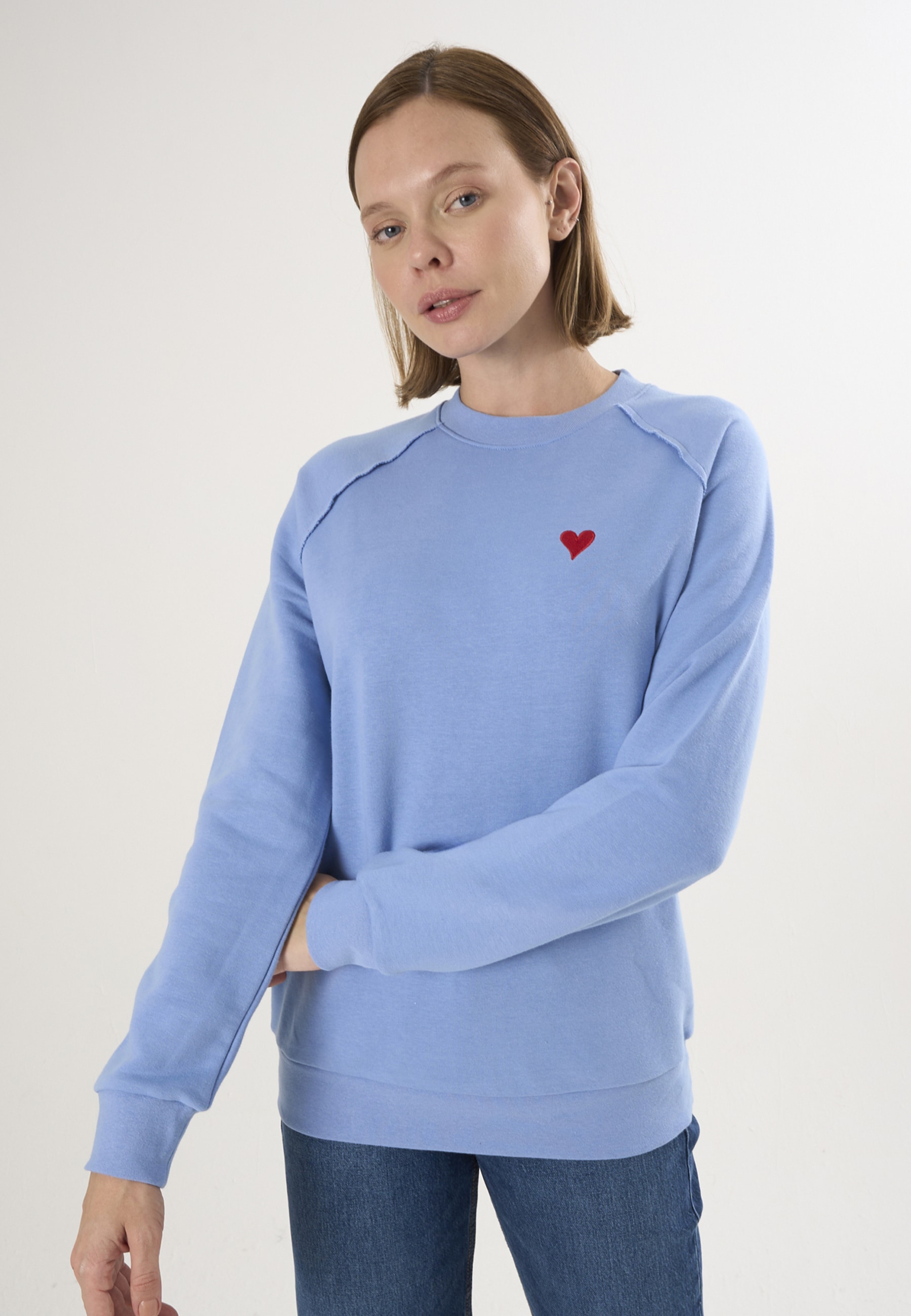 Felix Hardy Sweater "Basic Rundhals Sweatshirt" günstig online kaufen