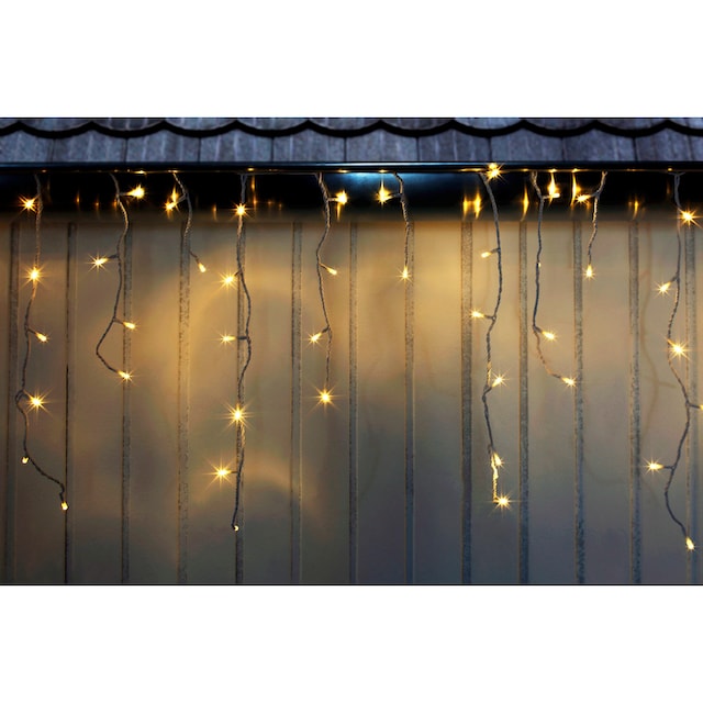 my home LED-Lichterkette »Eisregen, Weihnachtsdeko aussen« | BAUR