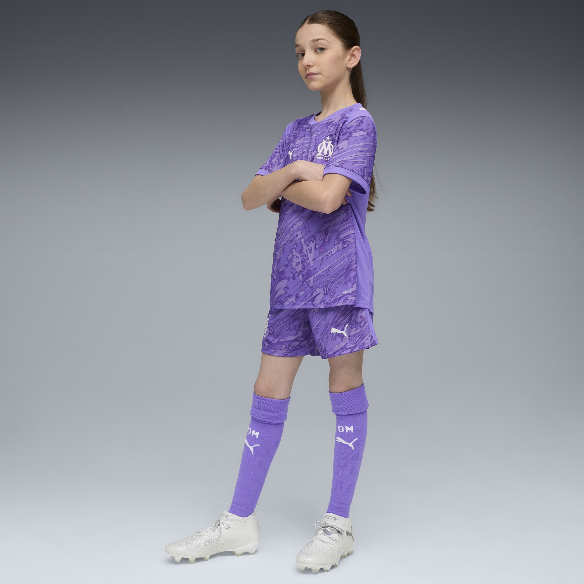 PUMA Sporthose »Olympique de Marseille 25/26 Torwartshorts Jugendliche«