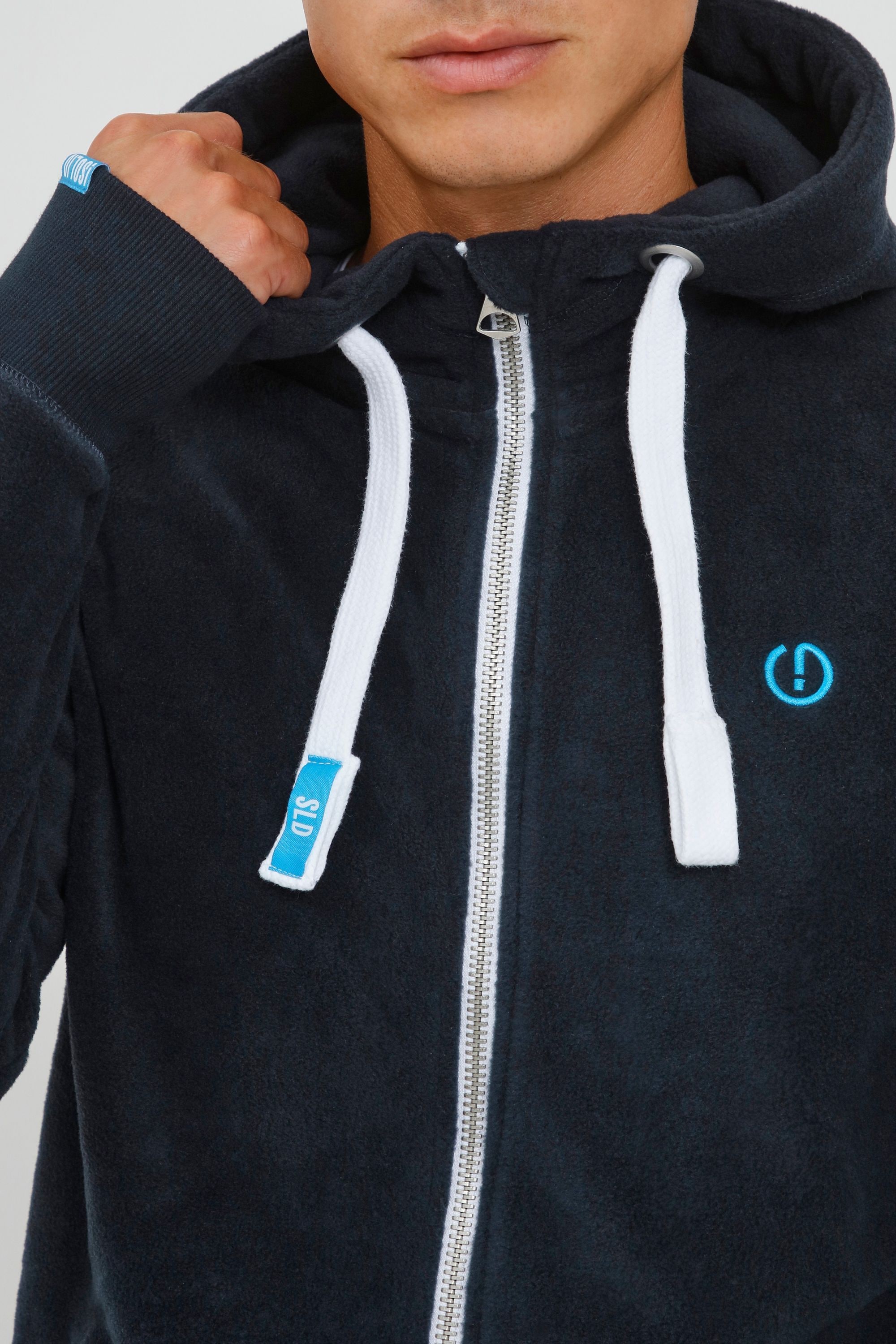 !Solid Fleecejacke »Fleecejacke SDLo«, mit Kapuze