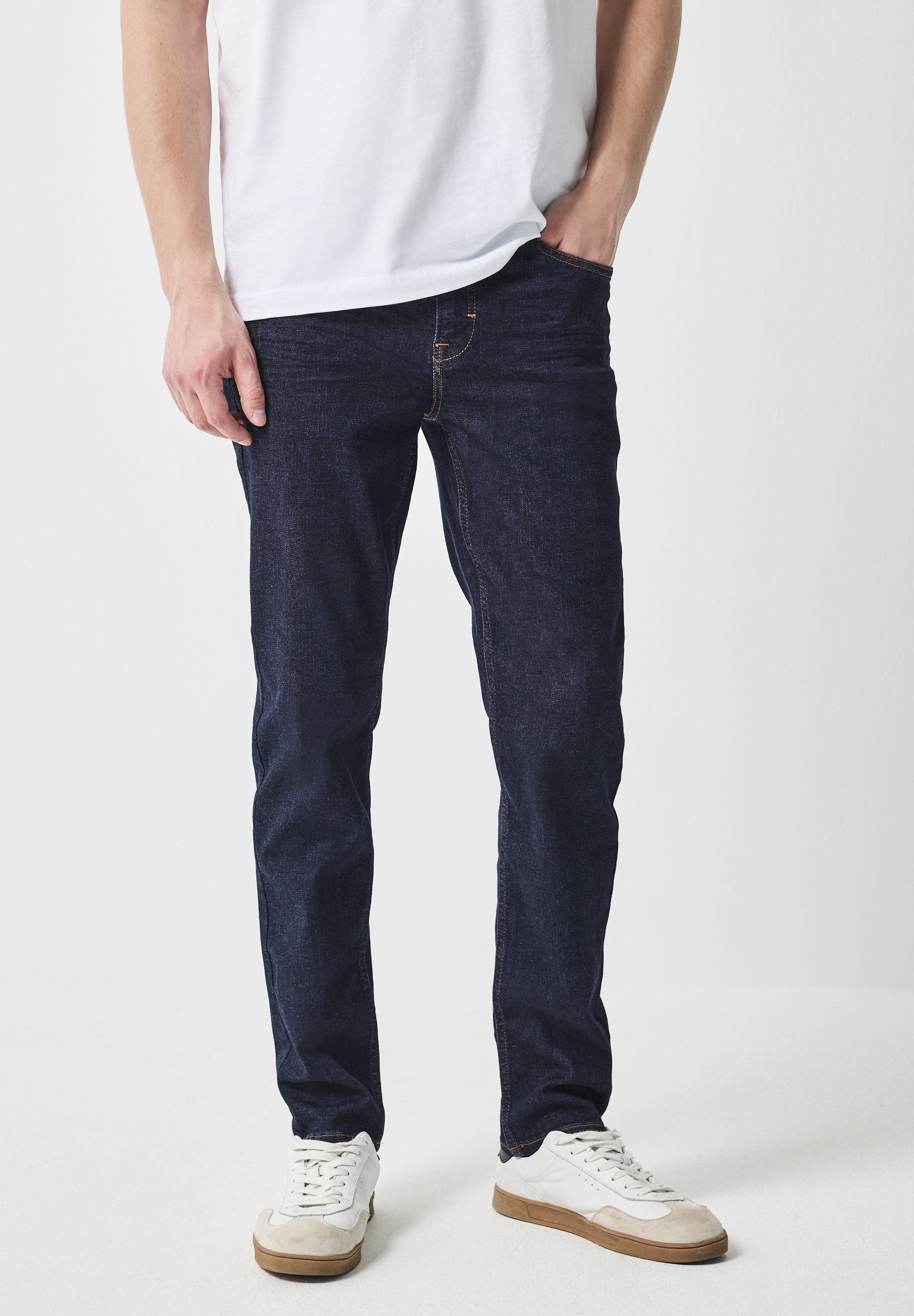 STREET ONE MEN Gerade Jeans, Middle Waist