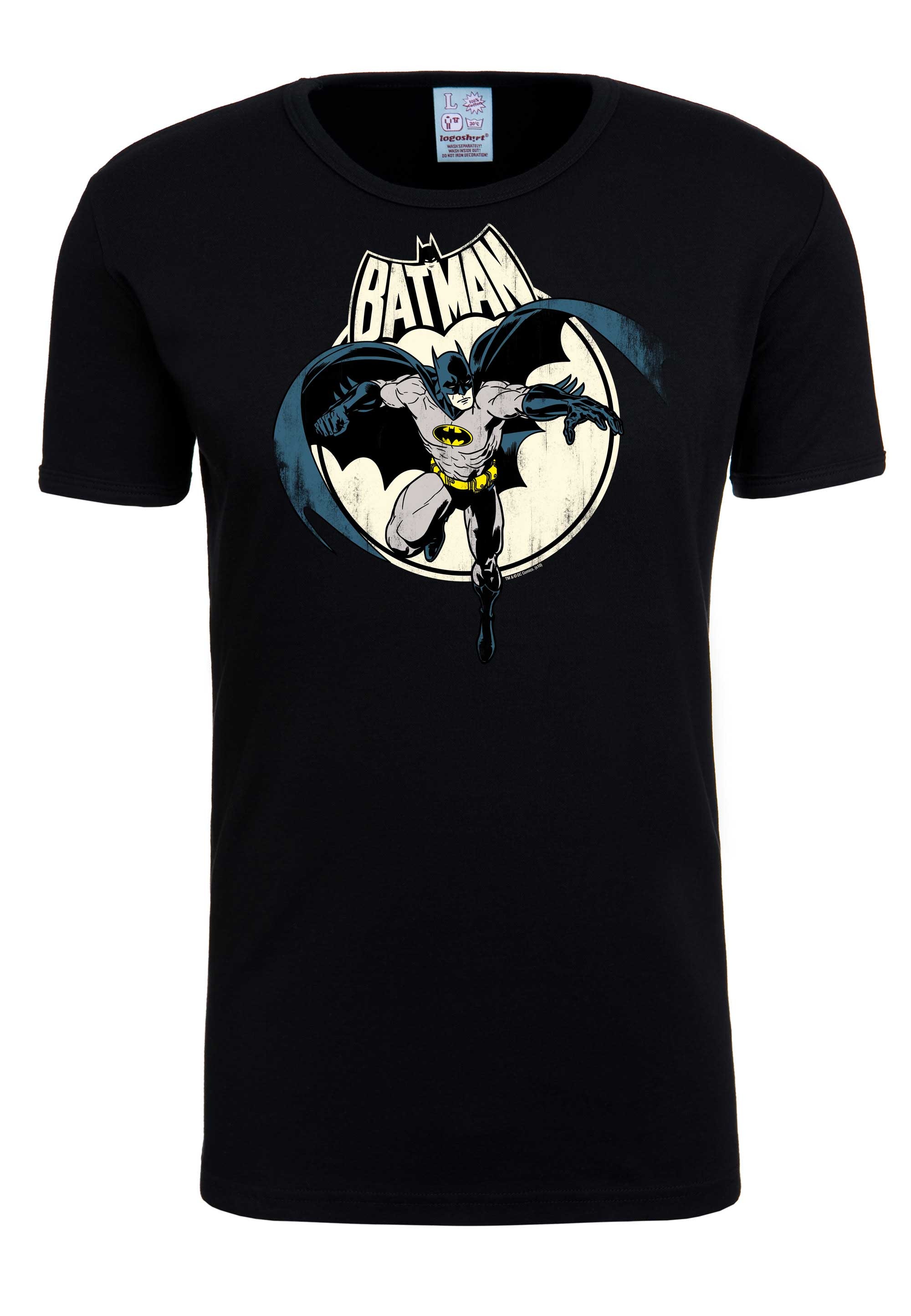 LOGOSHIRT T-Shirt »Batman«, mit Vintage-Print