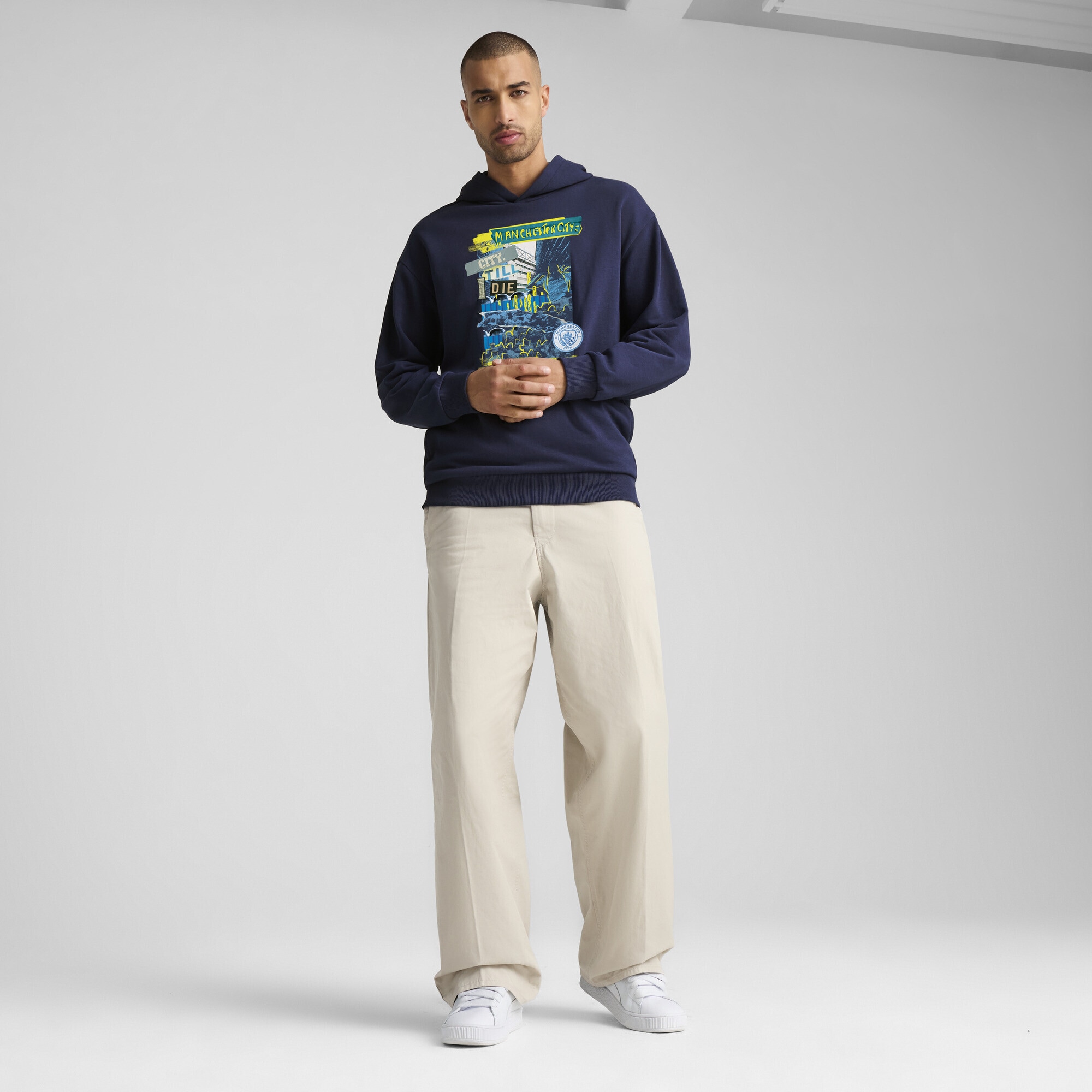 PUMA Hoodie »Manchester City ftblNRGY+ Hoodie Herren«