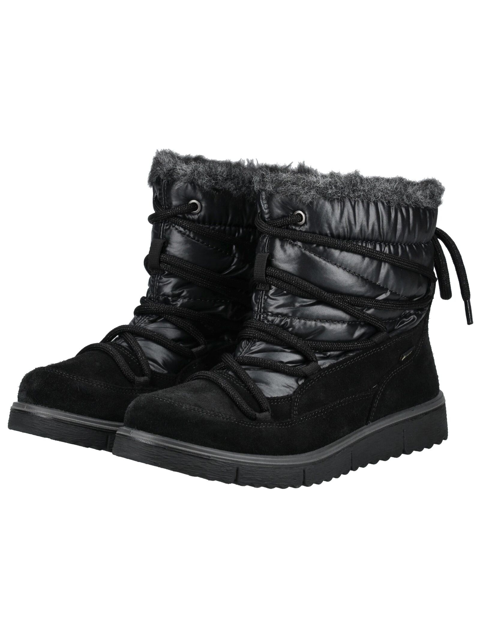 Legero Schnürstiefelette »Legero Stiefelette Veloursleder/Textil«