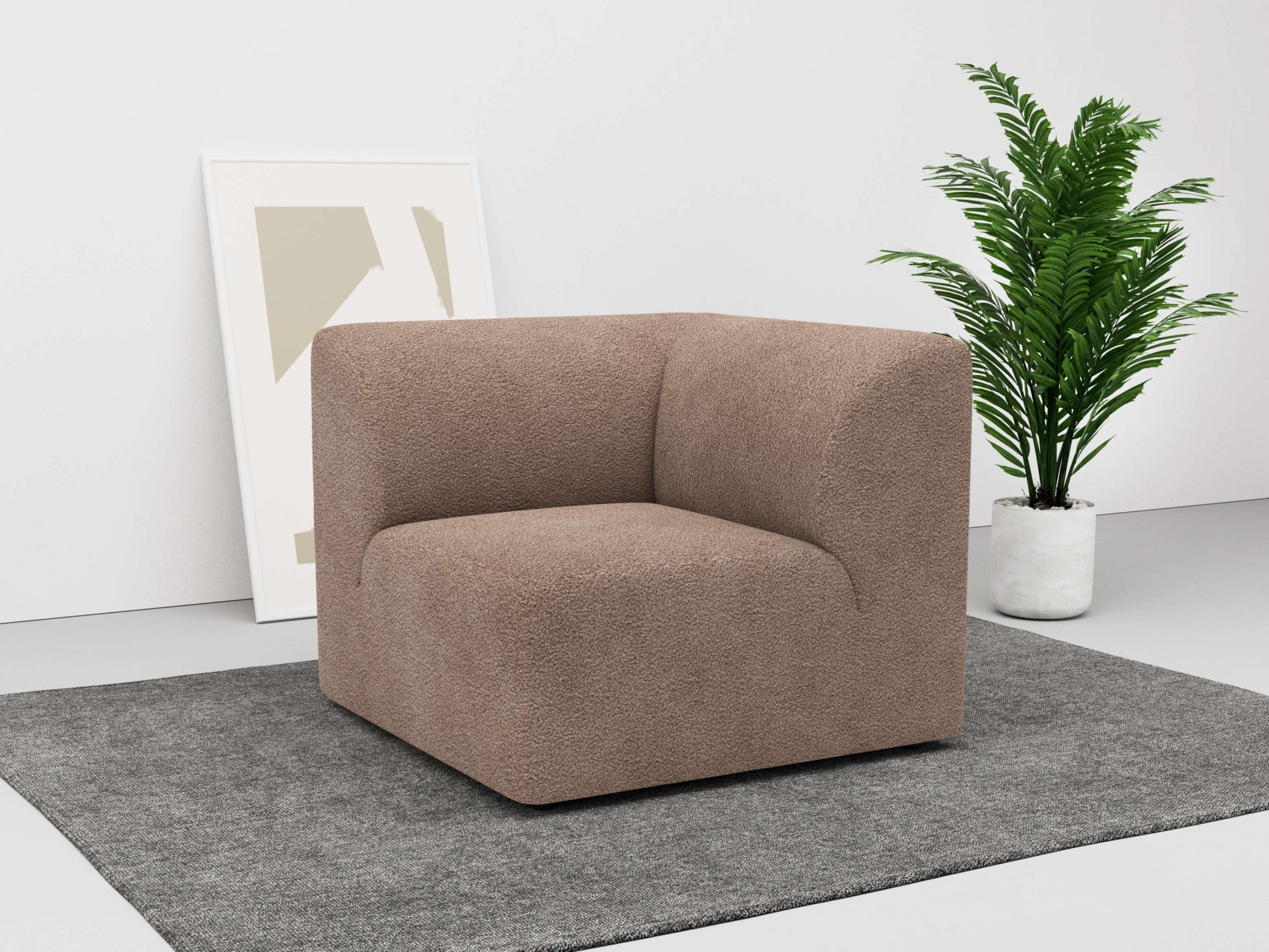 LeGer Home by Lena Gercke Sofa-Eckelement "Floria", modulares Sofa, in tren günstig online kaufen