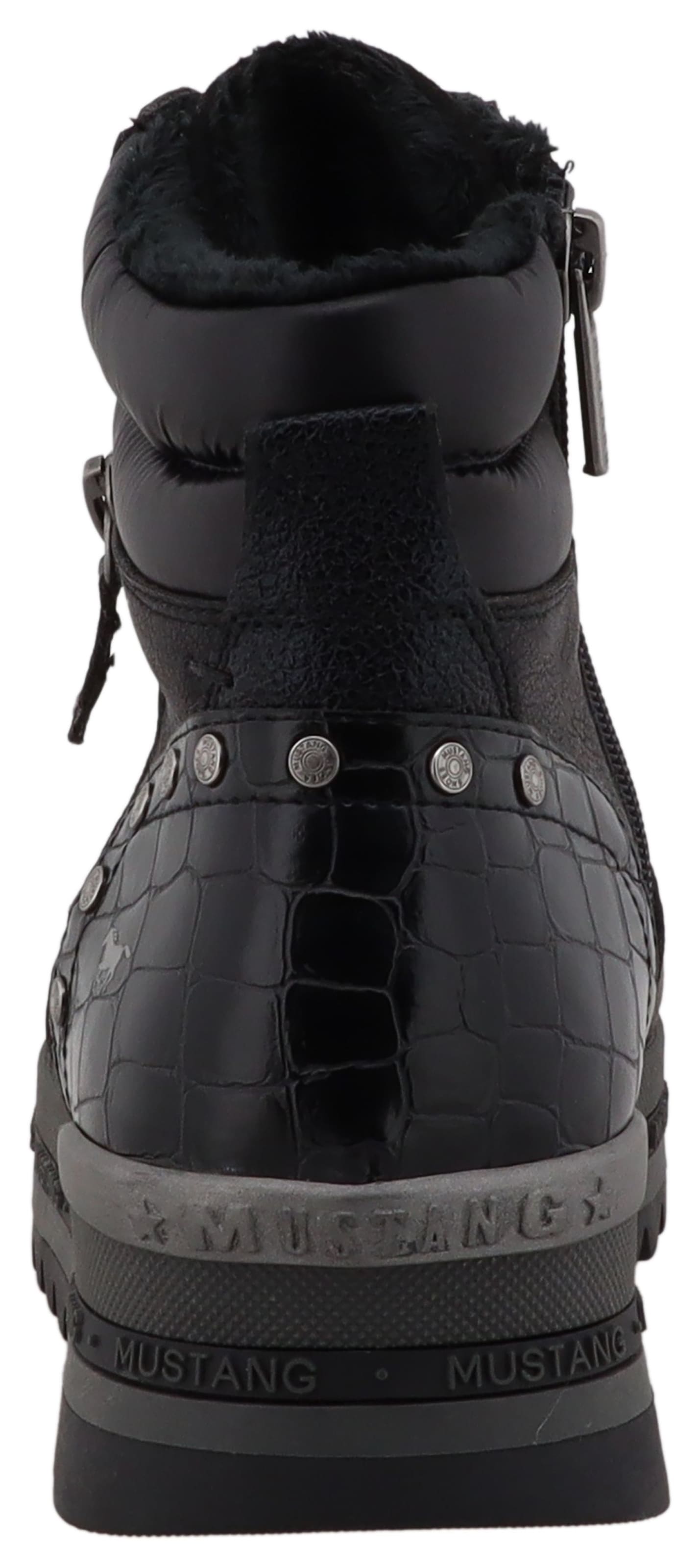 Mustang Shoes Winterboots »Urbana«  Plateausneaker, Winterboots mit Warmfutter