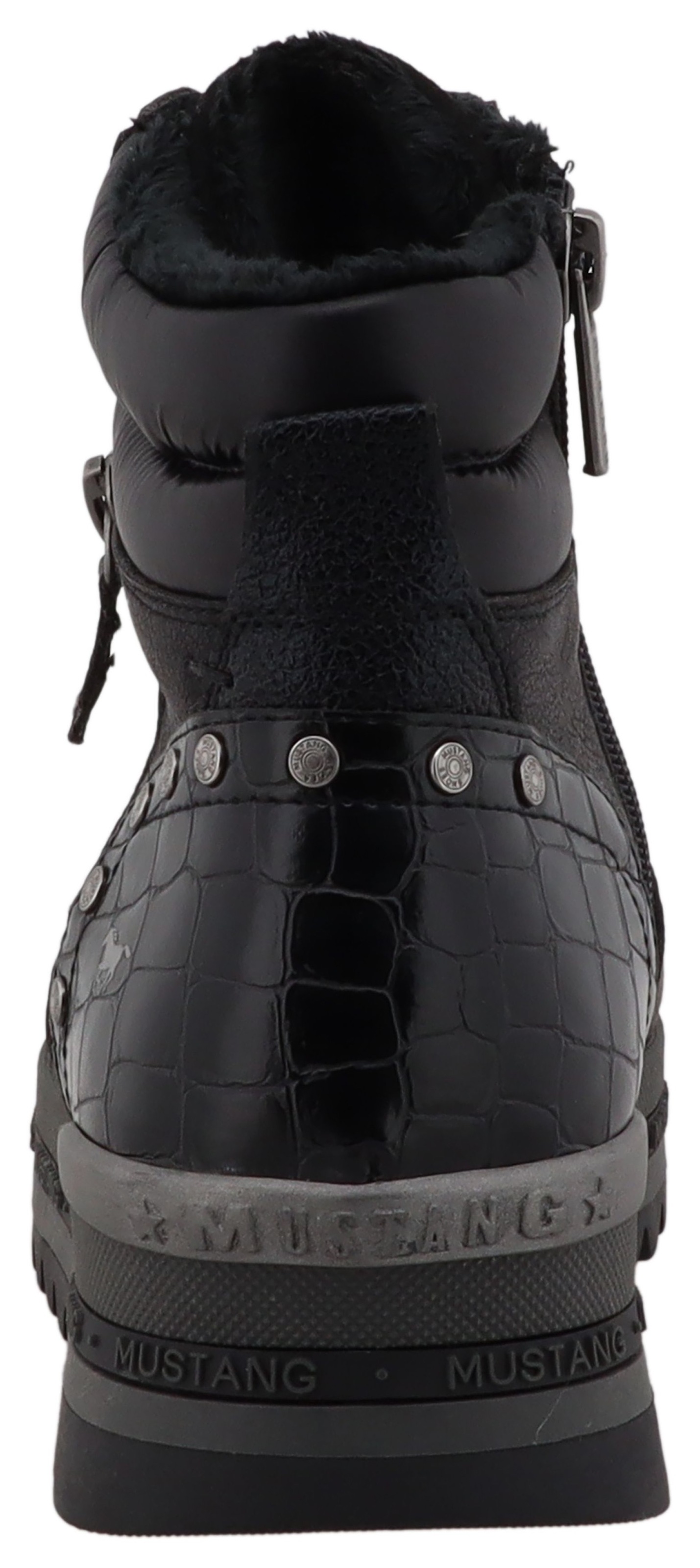 Mustang Shoes Winterboots "Urbana" Plateausneaker, Winterboots mit Warmfutt günstig online kaufen