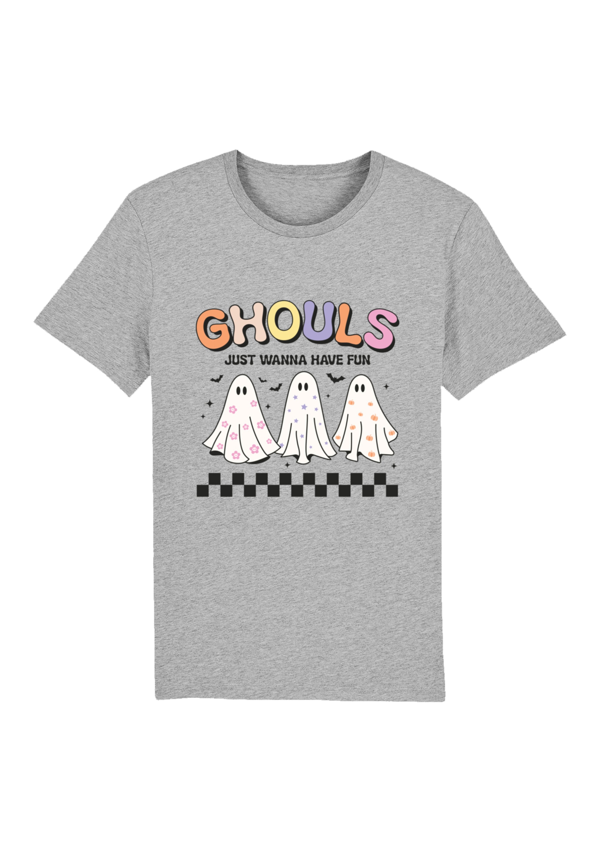 F4NT4STIC T-Shirt "Retro Halloween Ghouls just wanna have fun", Premium Qua günstig online kaufen