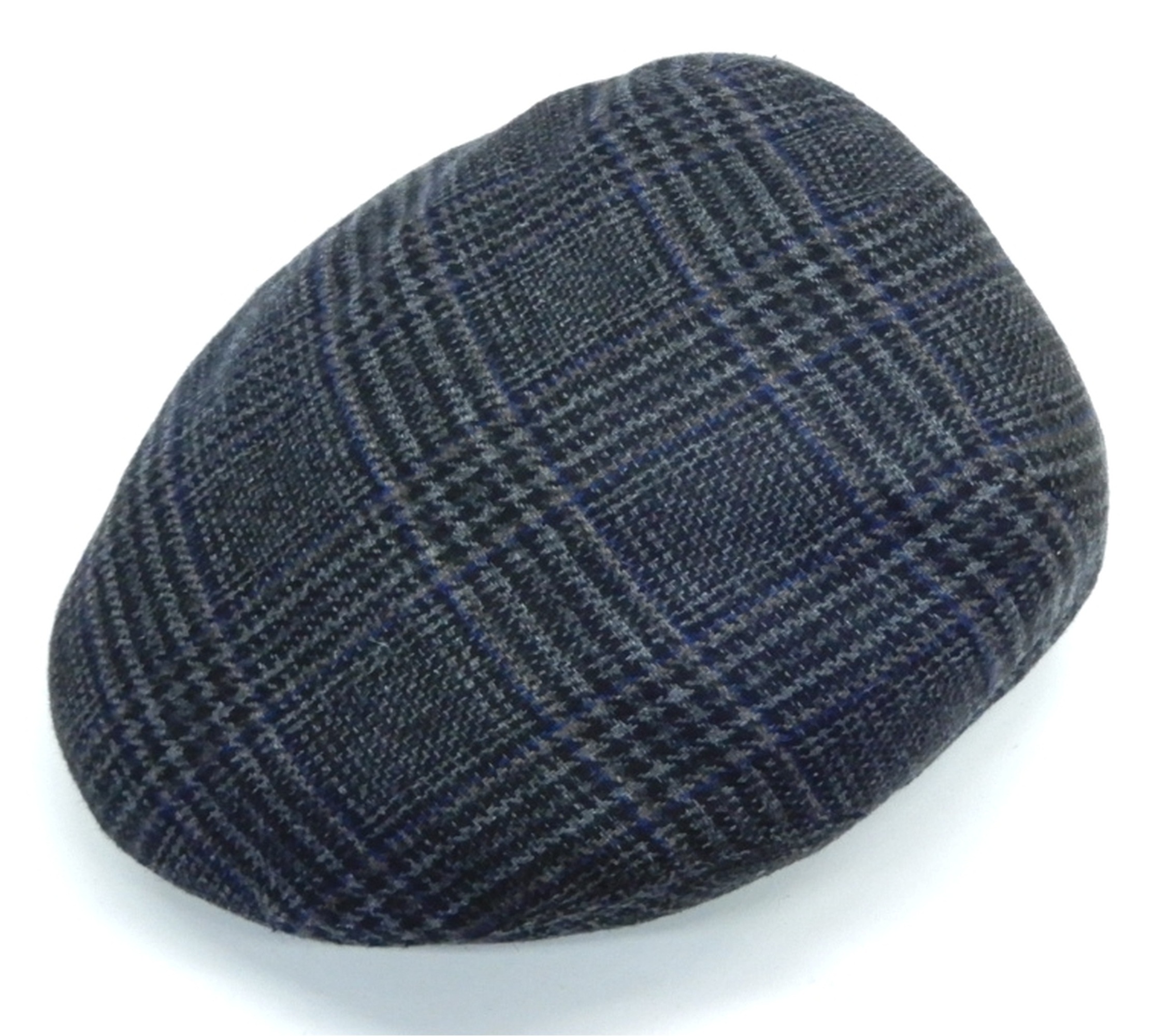 Chaplino Flat Cap, in Glencheck-Karodesign