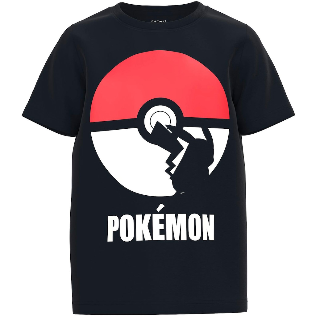 Name It Kurzarmshirt »NKMNABEL POKEMON SS TOP NOOS BFU«, mit Pokemon Motiv