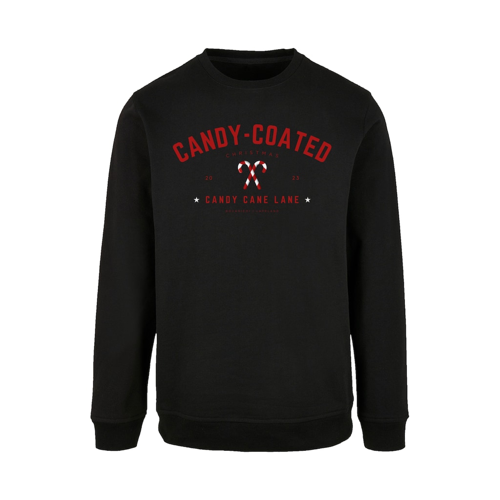 F4NT4STIC Sweatshirt »Weihnachten Candy Coated Christmas«