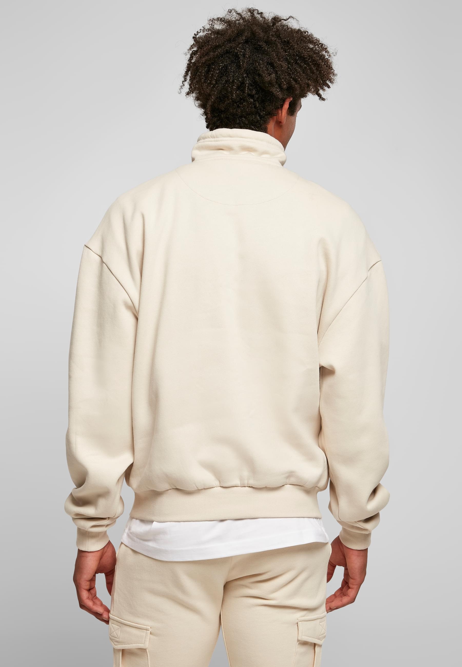 URBAN CLASSICS Sweatjacke »Urban Classics Herren Organic Drawstring Troyer«