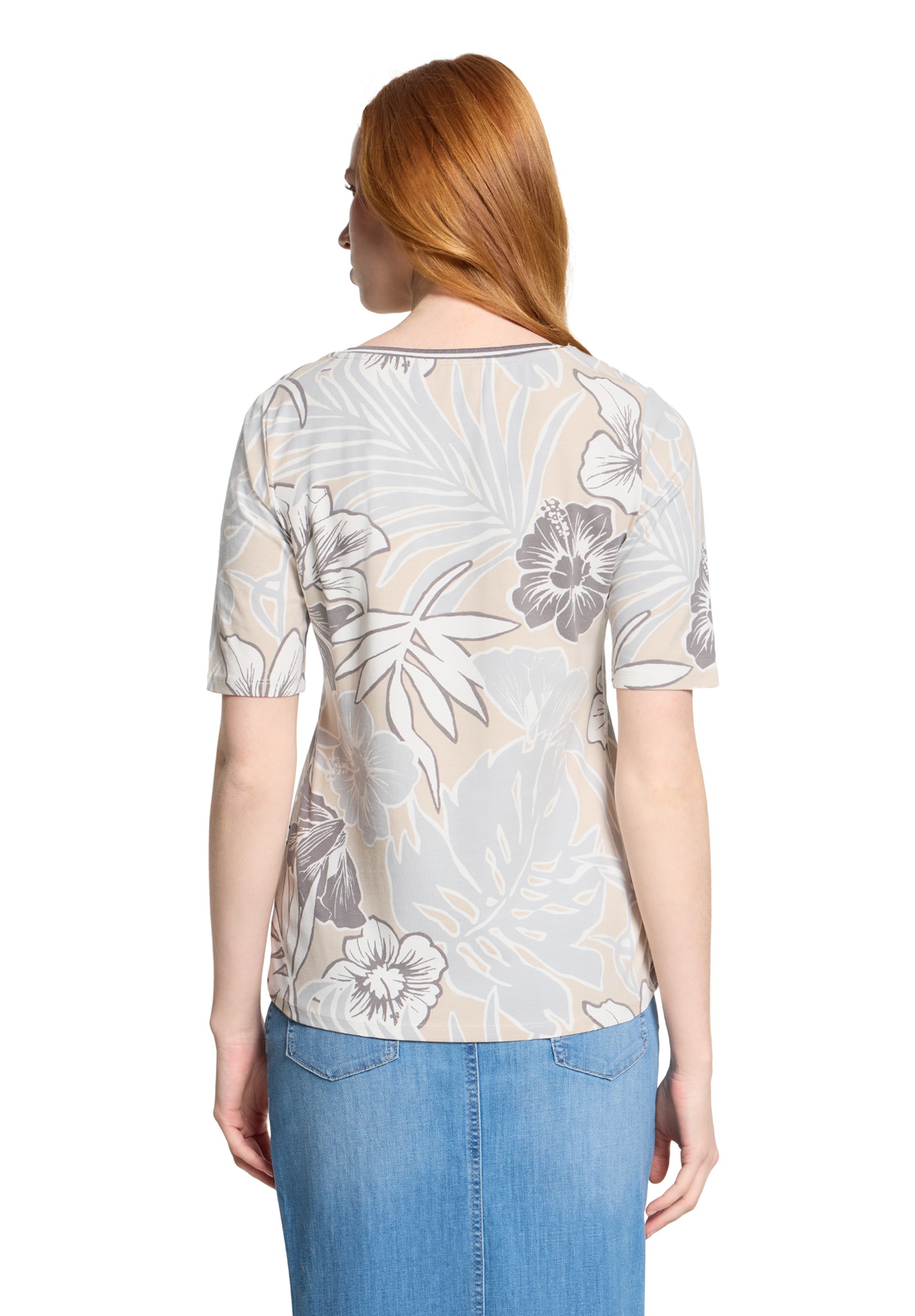 Betty Barclay Kurzarmshirt »Damen mit Blumenprint« 1 tlg.