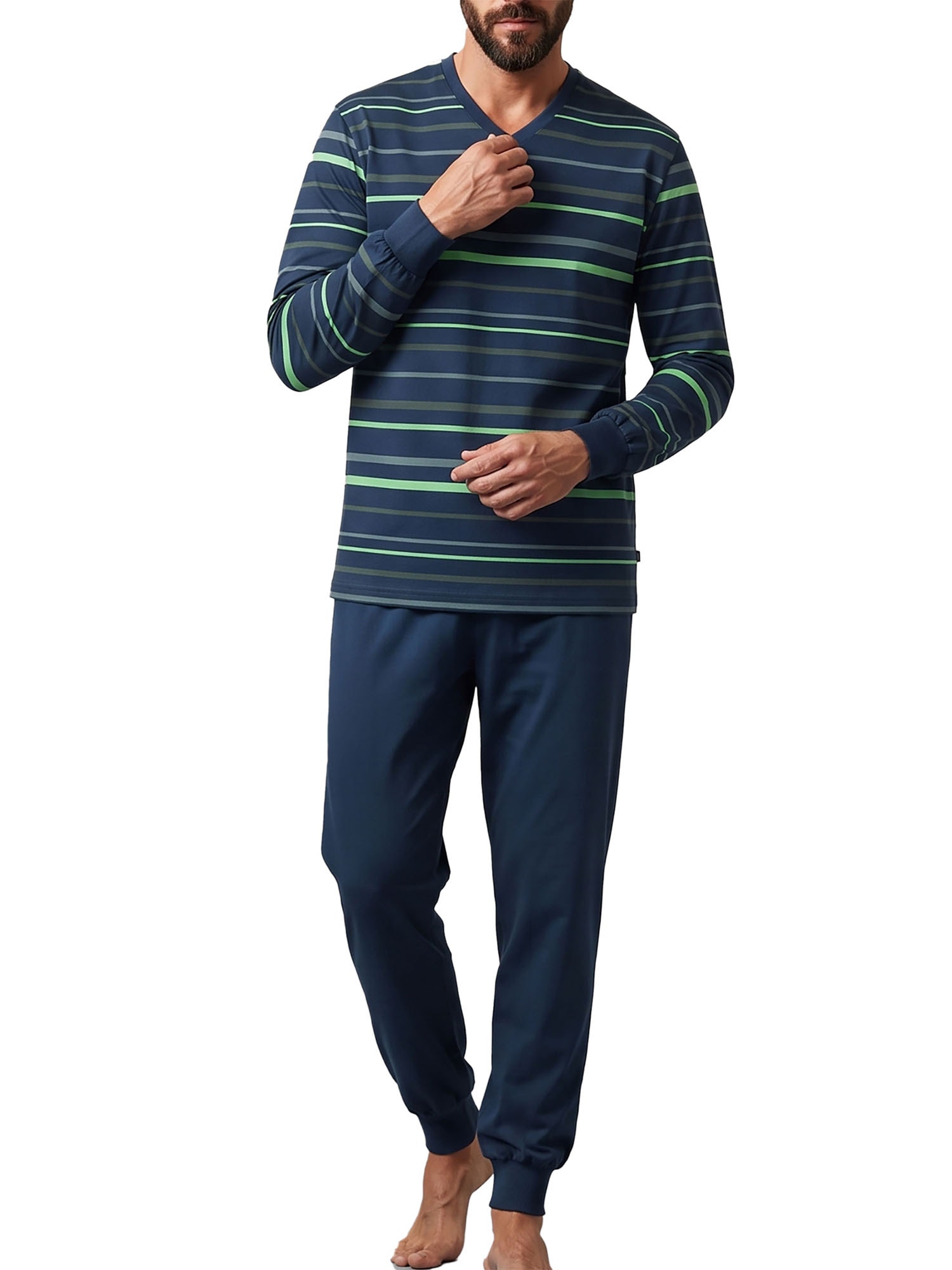 Ammann Pyjama »Schlafanzug Lang Nightwear« 1 Stk.