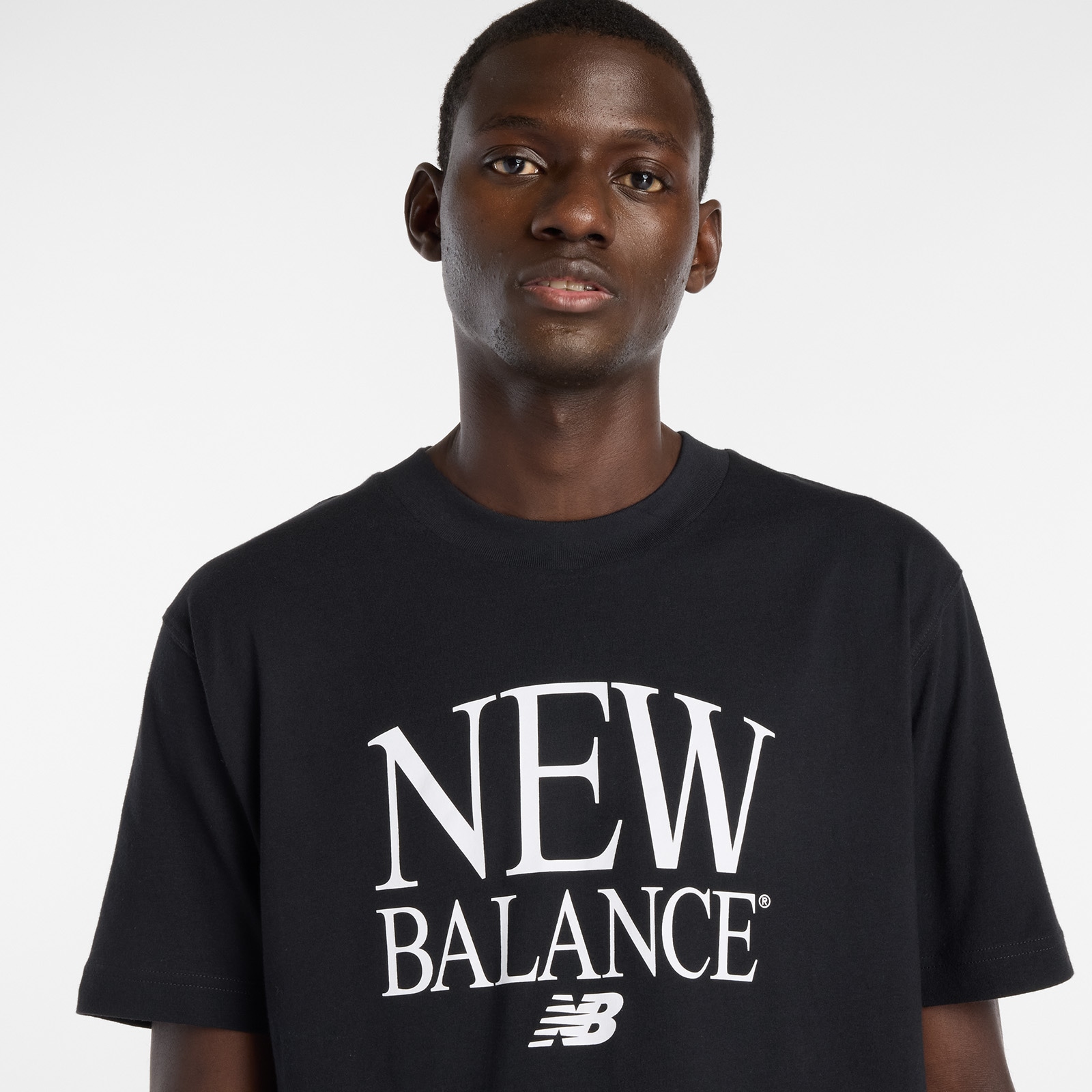 New Balance T-Shirt für Jugendliche, Kurzarm, mit modernem Print