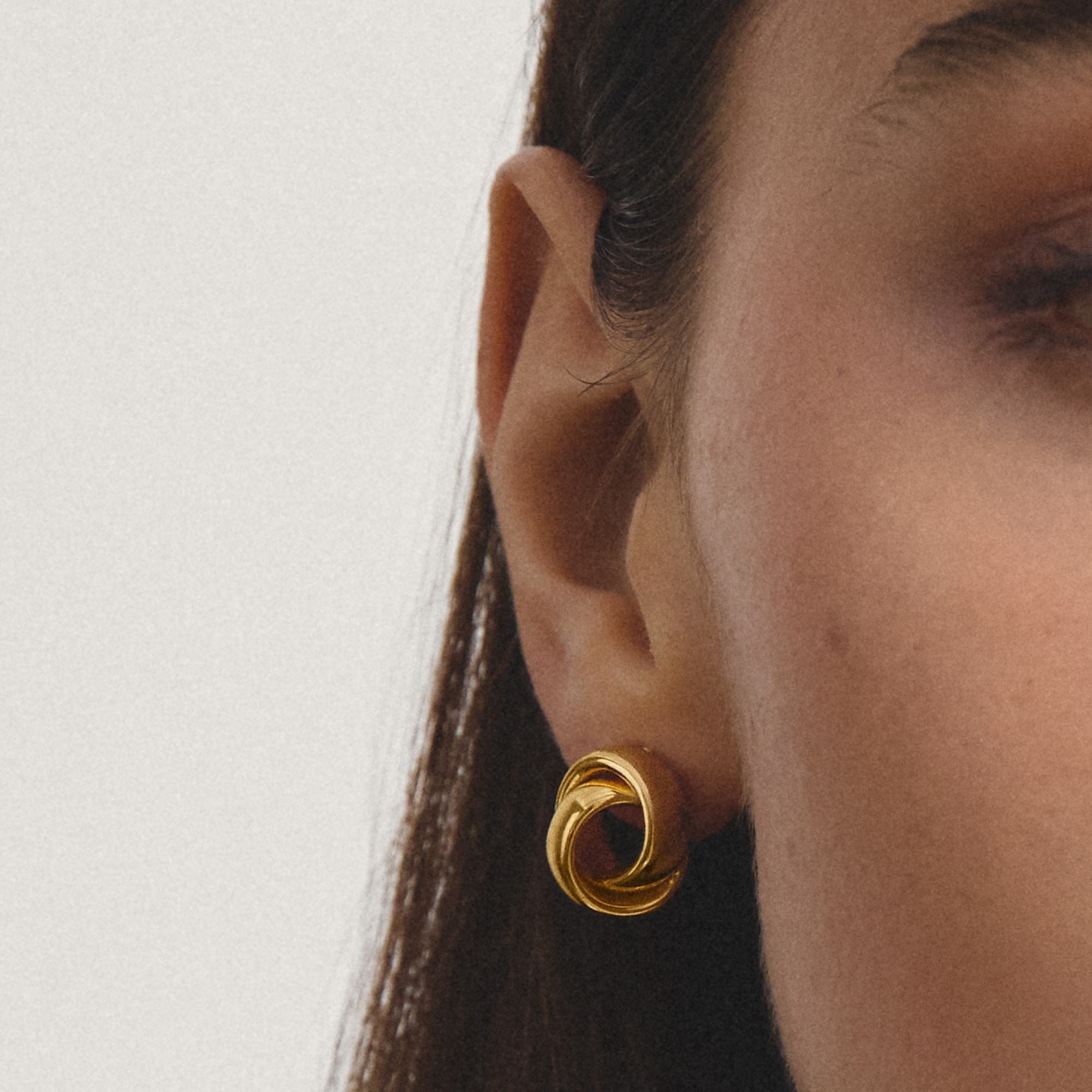 THOMAS SABO Paar Ohrstecker »Knotenohrringe gelbgoldfarben«