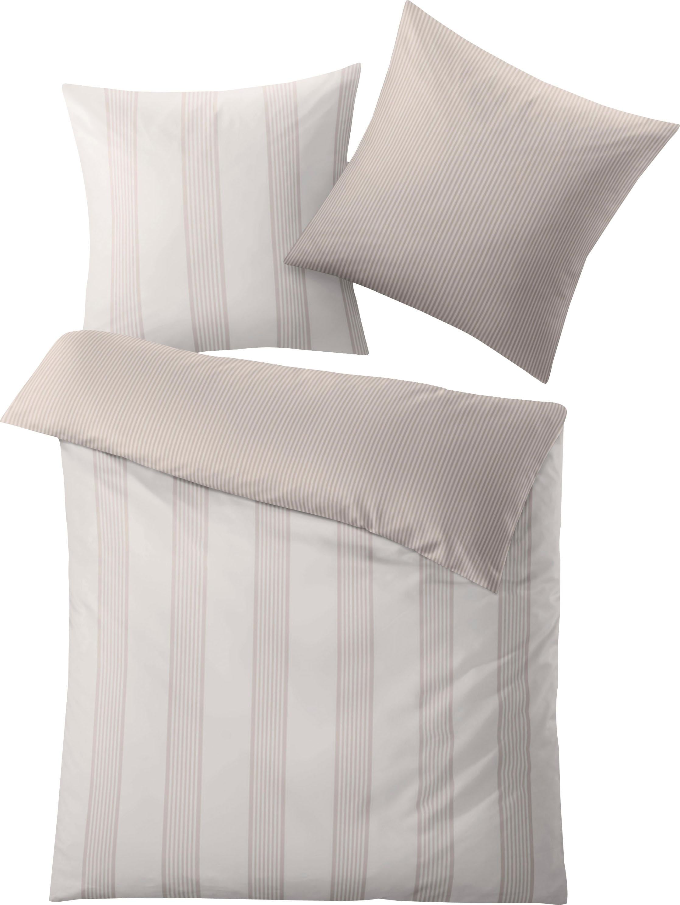 Kleine Wolke Wendebettwäsche "Lina" 2 Stk. im eleganten Streifendesign günstig online kaufen