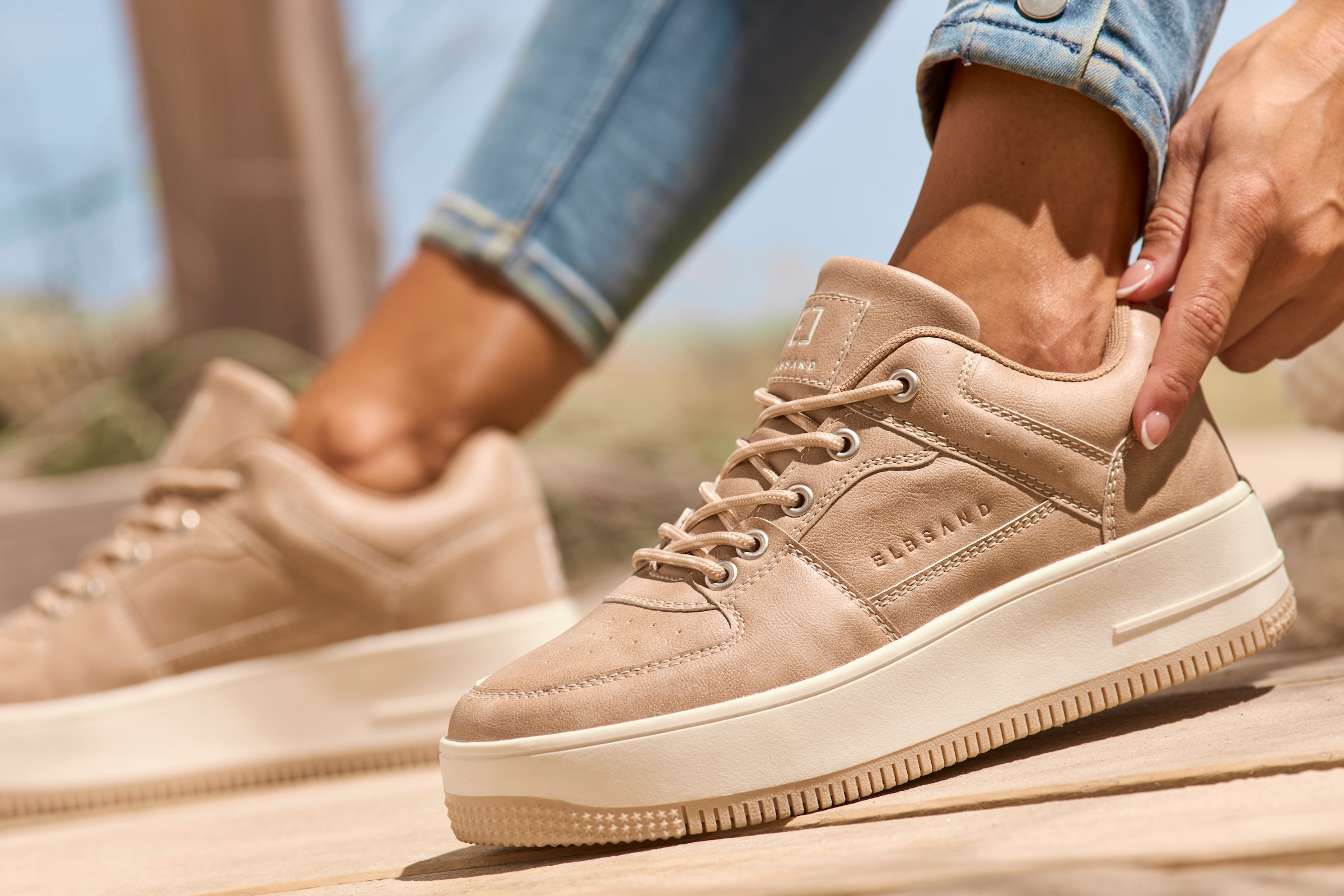 Elbsand Sneaker »Schnürschuh«, Freizeitschuh, Halbschuh, Schnürhalbschuh