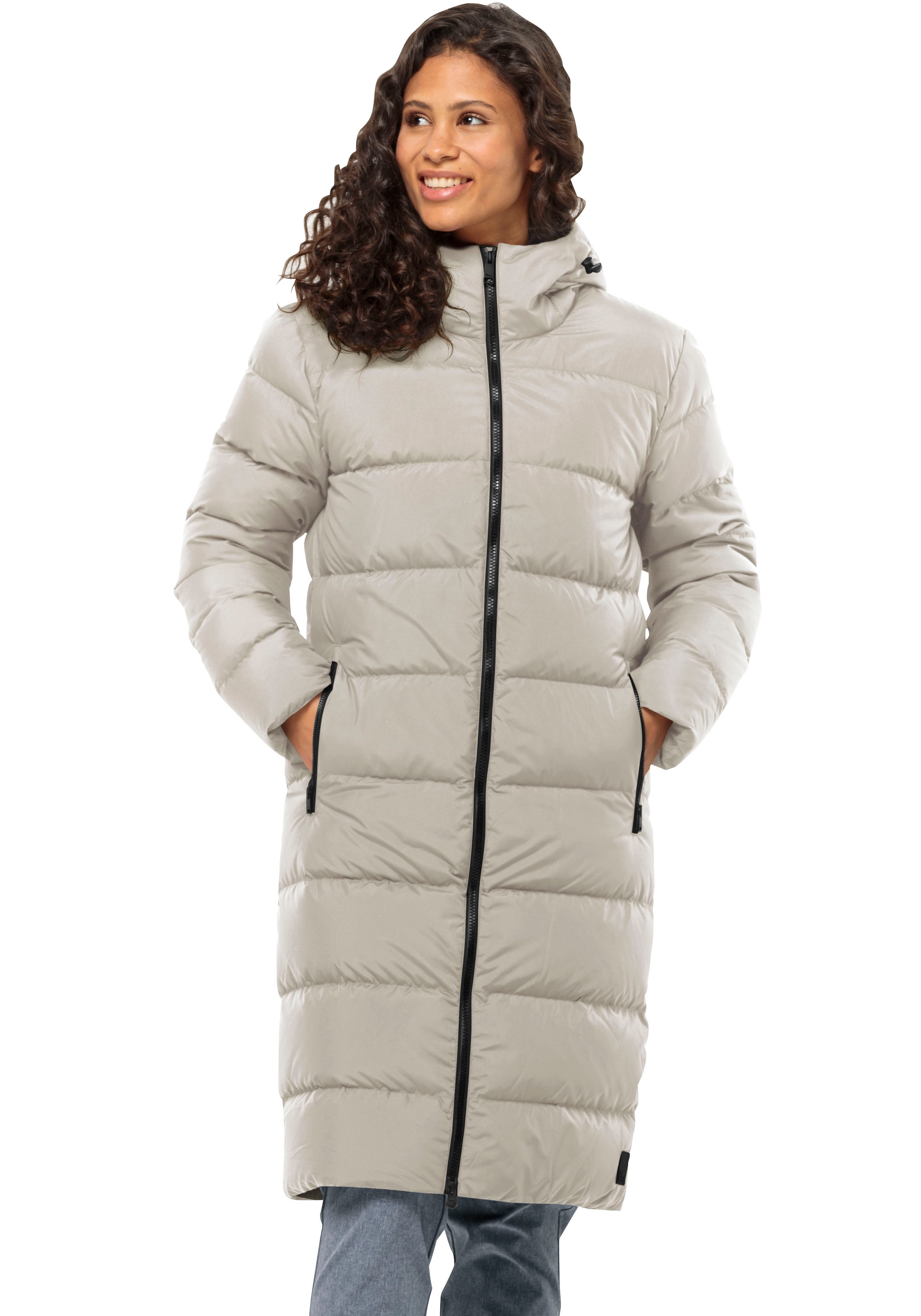 Jack Wolfskin Daunenmantel "FROZEN PALACE COAT W", mit Kapuze günstig online kaufen