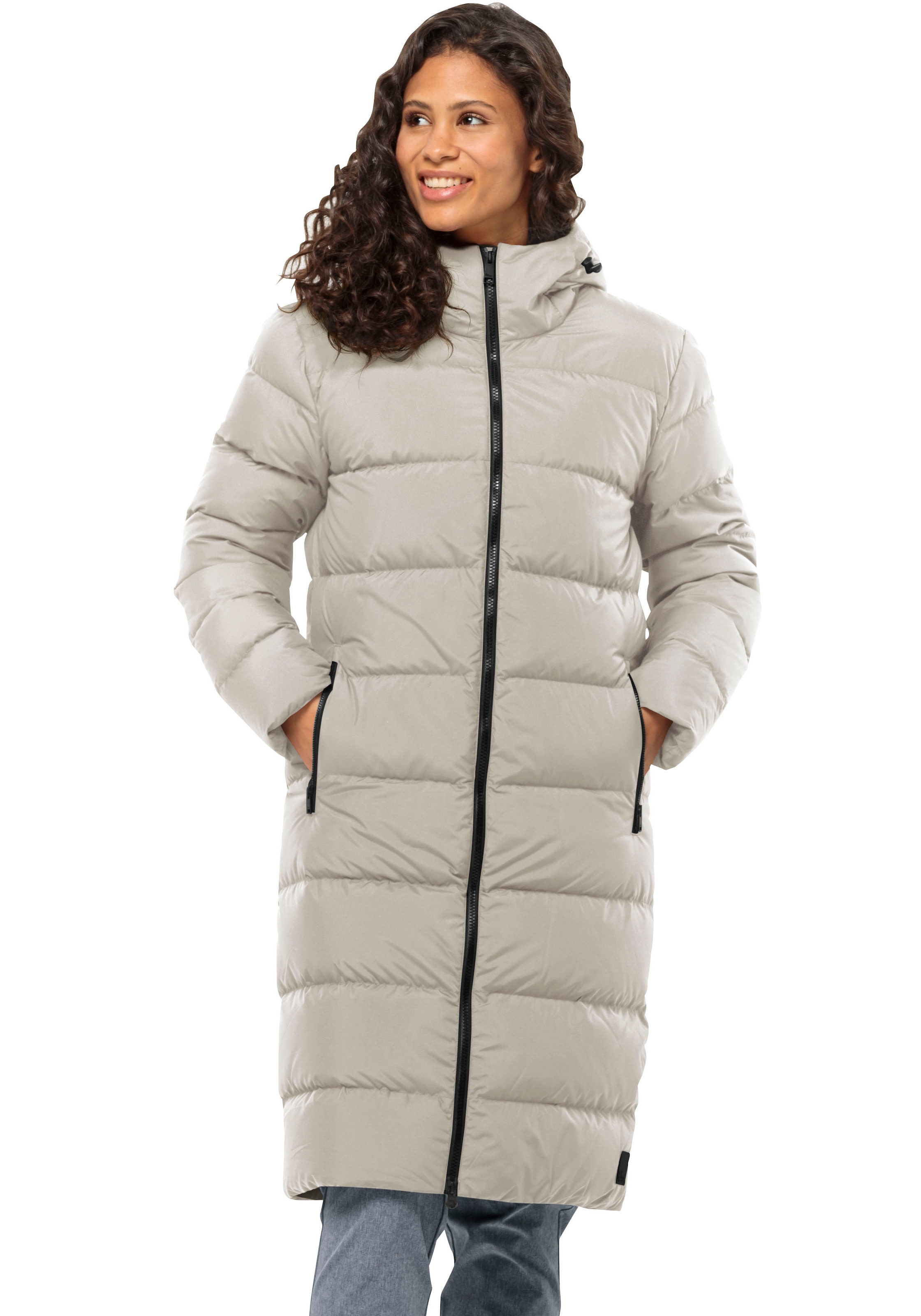 Jack Wolfskin Daunenmantel "FROZEN PALACE COAT W", Wärmend, winddicht, Daun günstig online kaufen