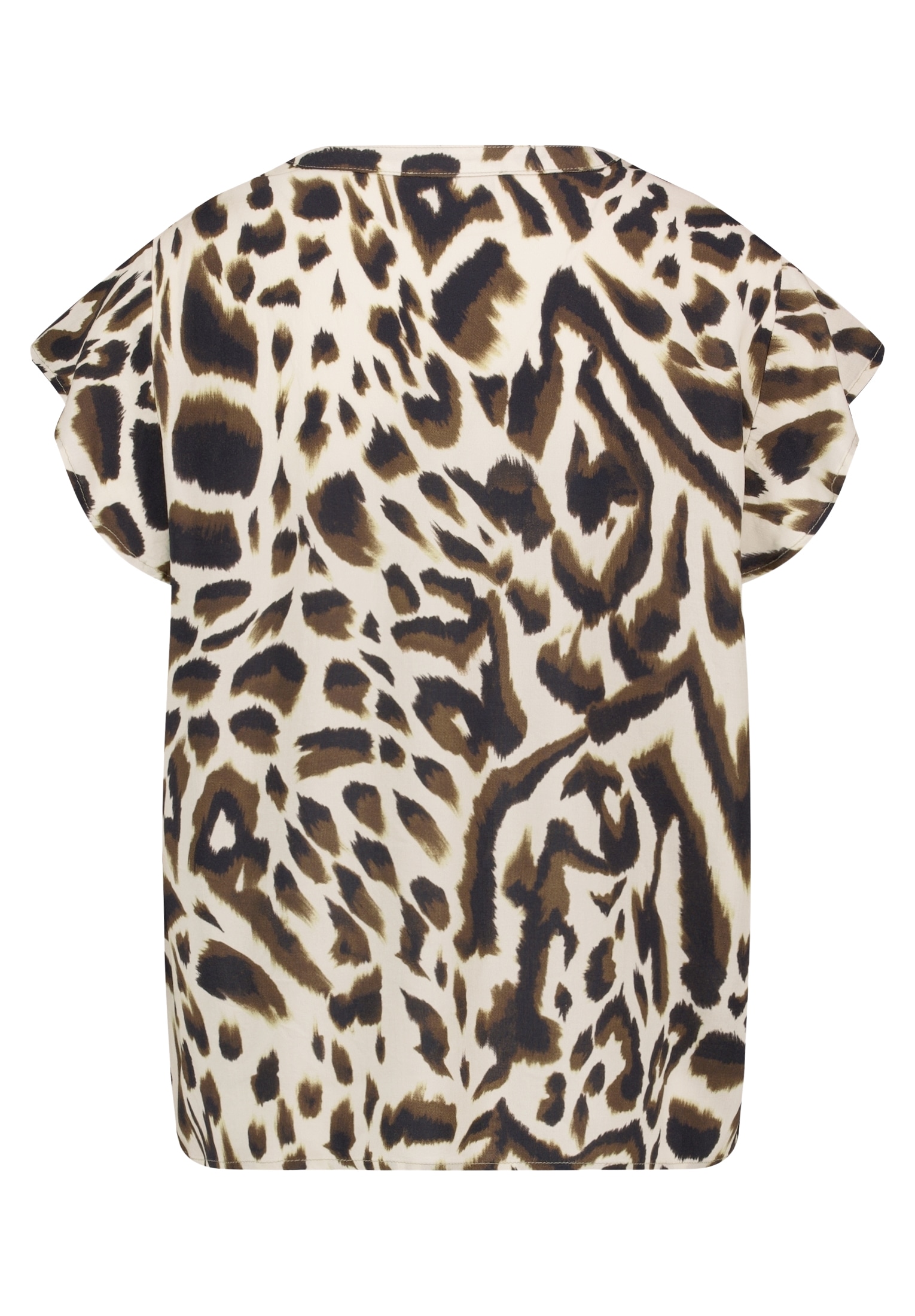 Cartoon Shirtbluse »Damen mit Volant«