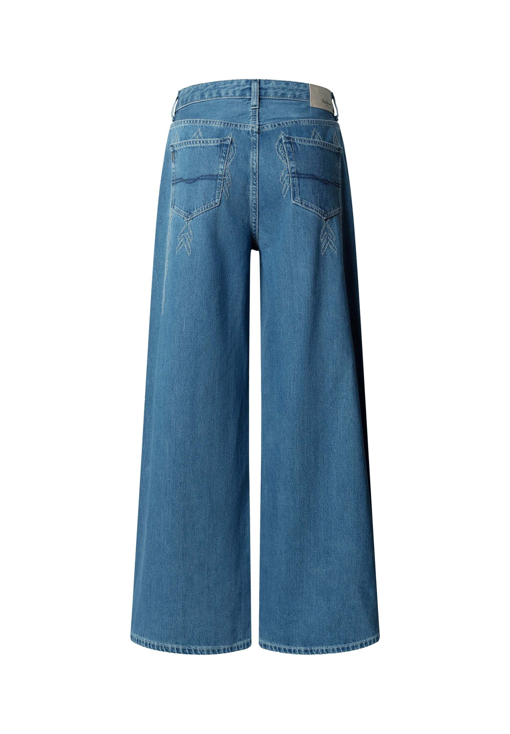 Pepe Jeans Loose-fit-Jeans »trousers WIDE LEG HW JAIMY IKAT«