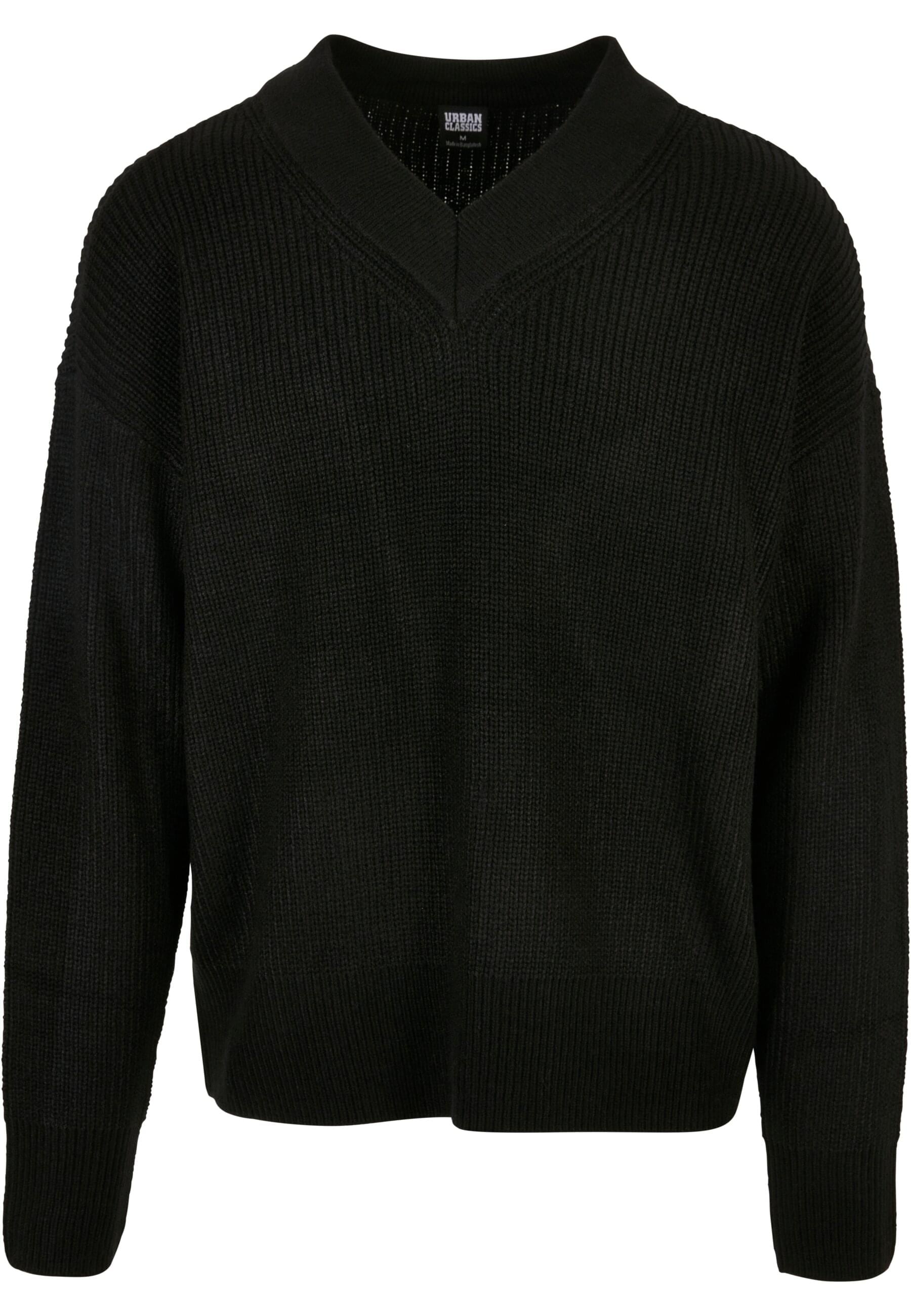 URBAN CLASSICS Strickpullover "Urban Classics Herren V-Neck Cardigan" 1 Stk günstig online kaufen
