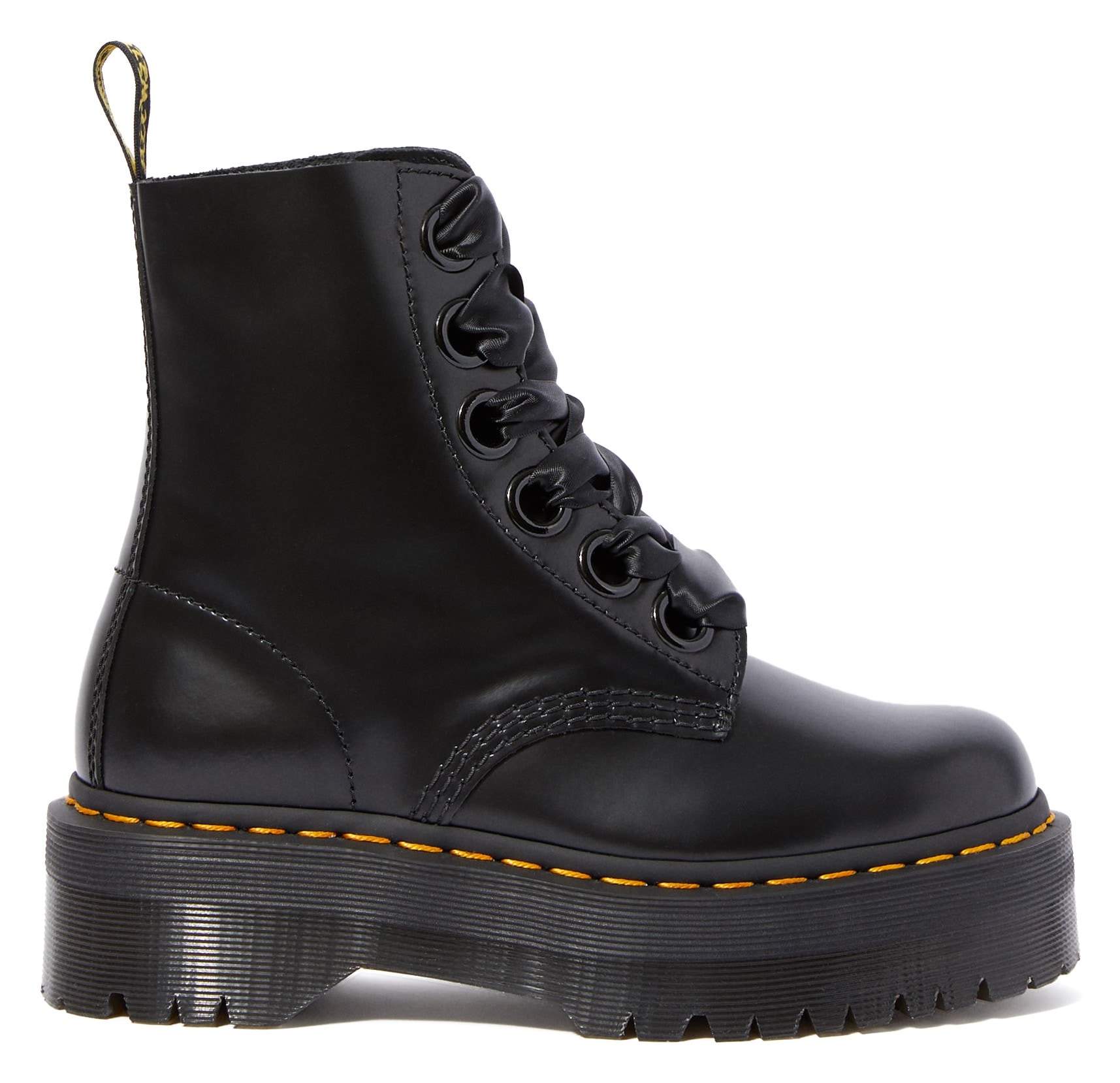 DR. MARTENS Schnürboots »Molly«  Plateauboots, Chunky Boot mit modischen Schnürsenkeln
