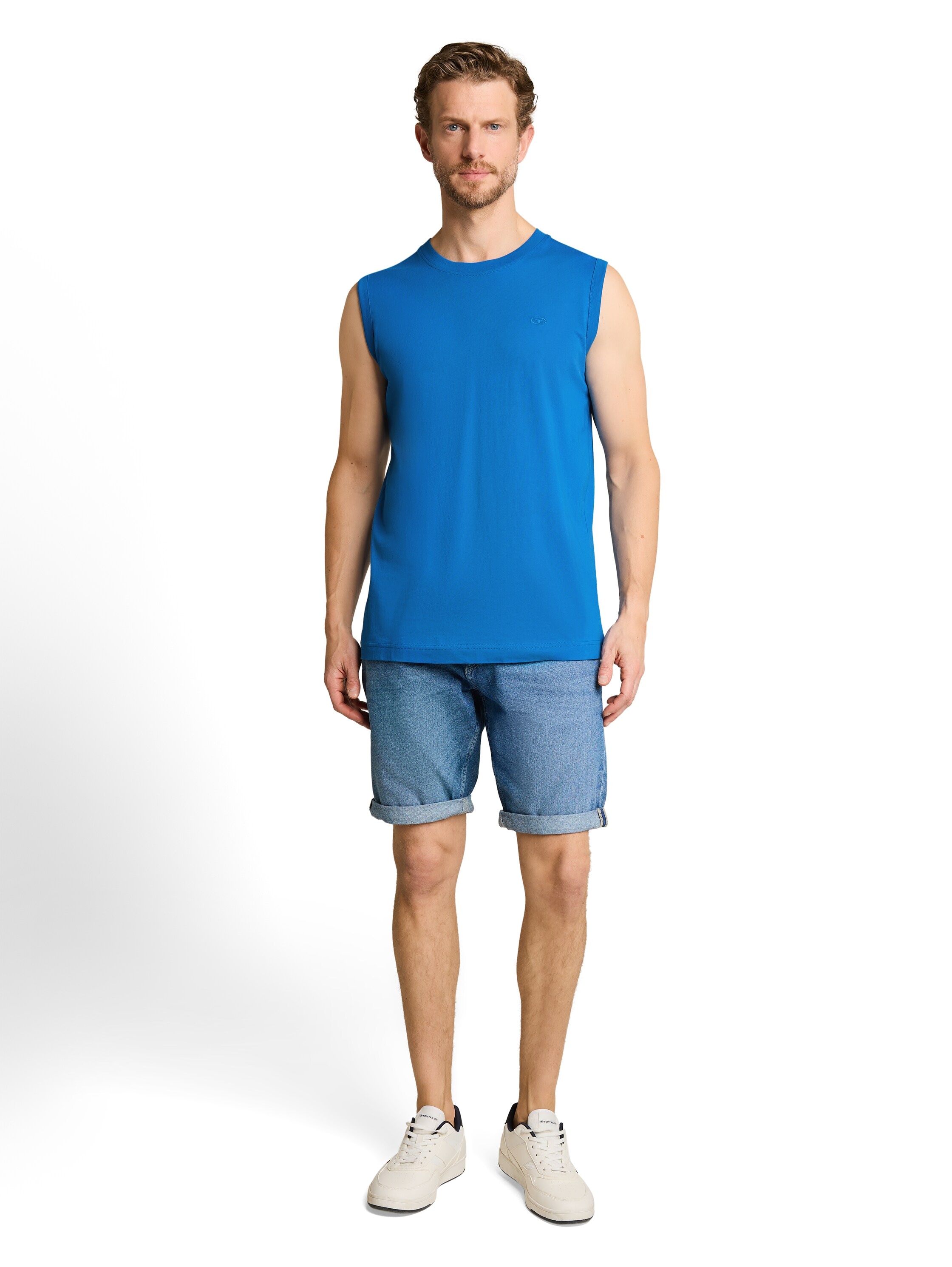 TOM TAILOR T-Shirt mit Logo Print