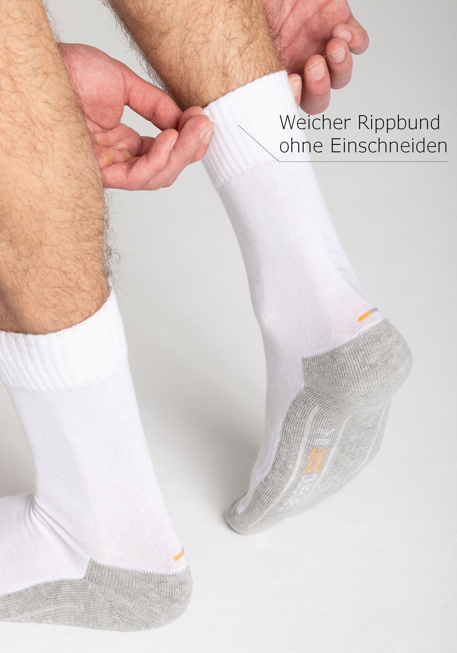 Camano Sportsocken »function«, (4 Paar), mit feuchtigkeitsregulierendem Material