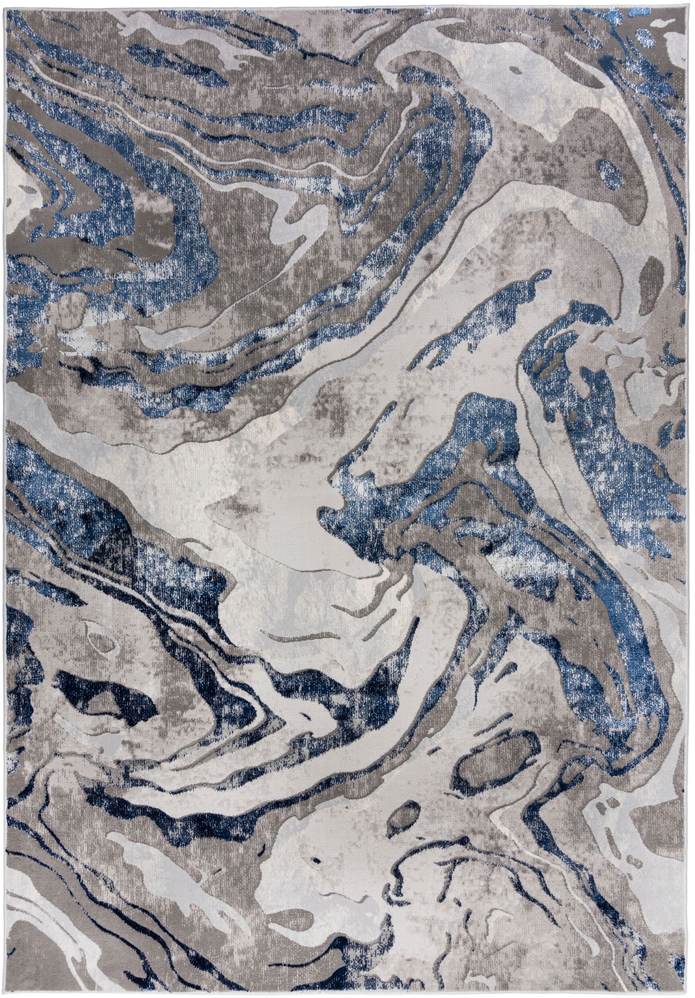 FLAIR RUGS Teppich "Marbled" rechteckig 12 Höhe dezenter Glanz, mehrfarbig, günstig online kaufen