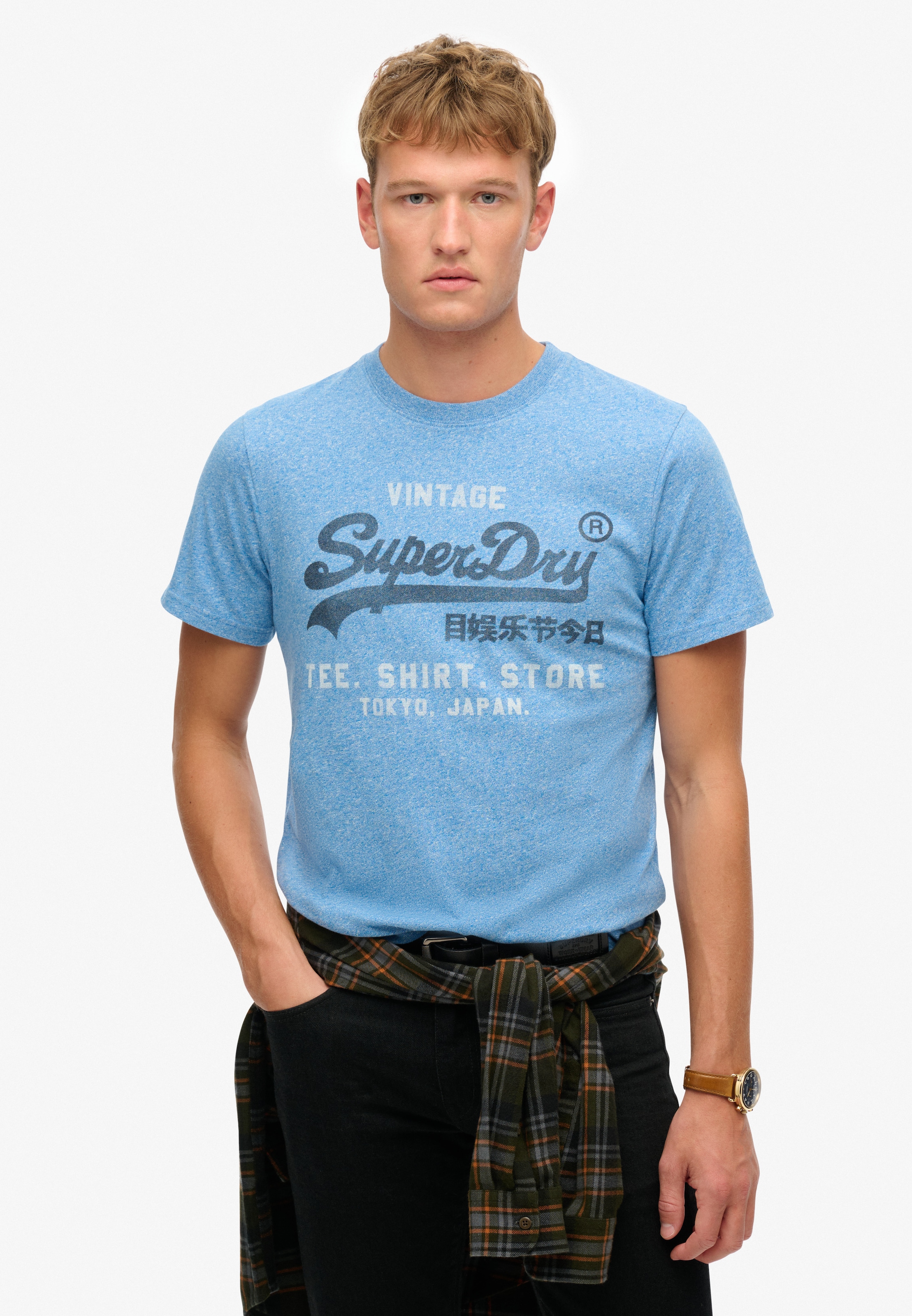 Superdry Rundhalsshirt "VL CLASSIC RELAXED TEE" günstig online kaufen