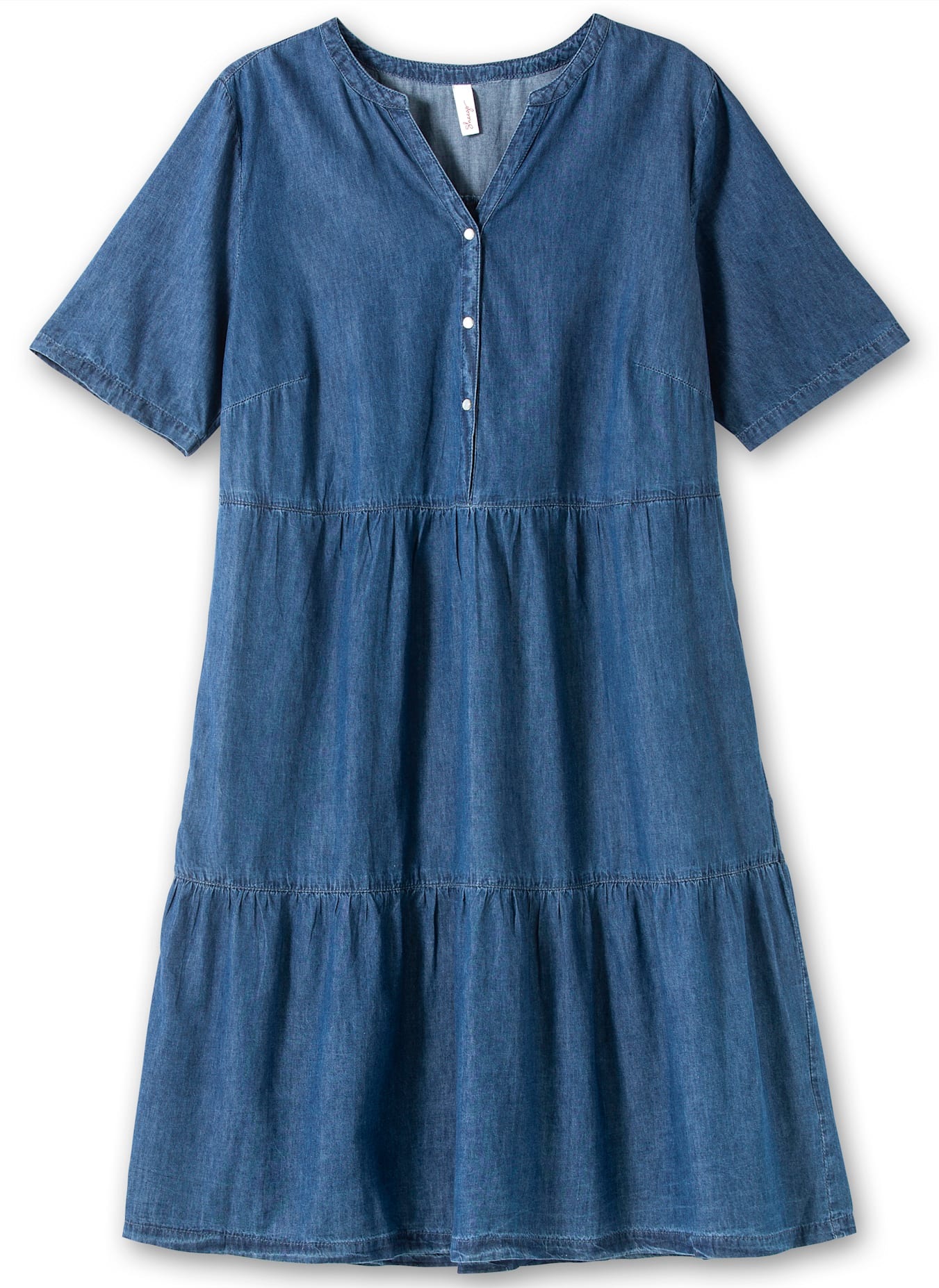 Thumbnail - Sheego Jeanskleid "Jeanskleid" Eingrifftaschen