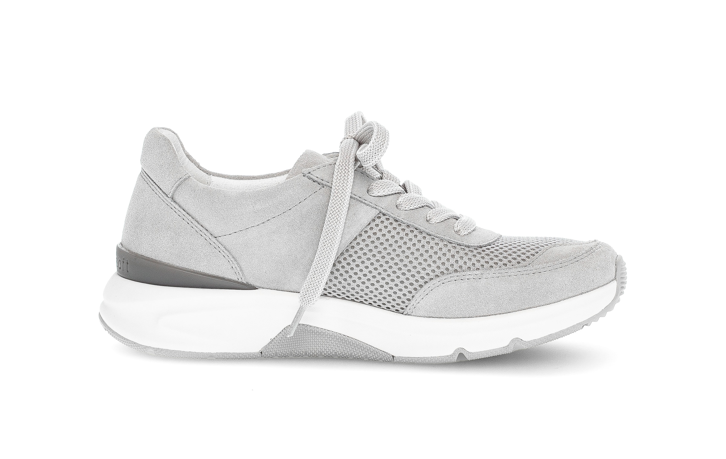 rollingsoft Keilsneaker  in sportivem Design, Freizeitschuh, Halbschuh, Schnürschuh