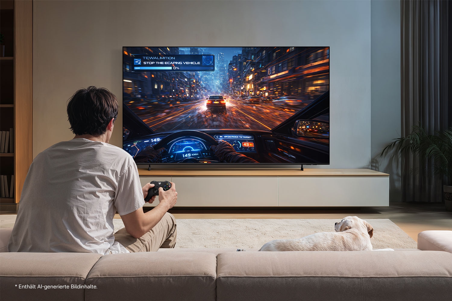 Samsung Mini-LED-Fernseher »GU75M80HAU« 189 cm/75 ″ Smart-TV