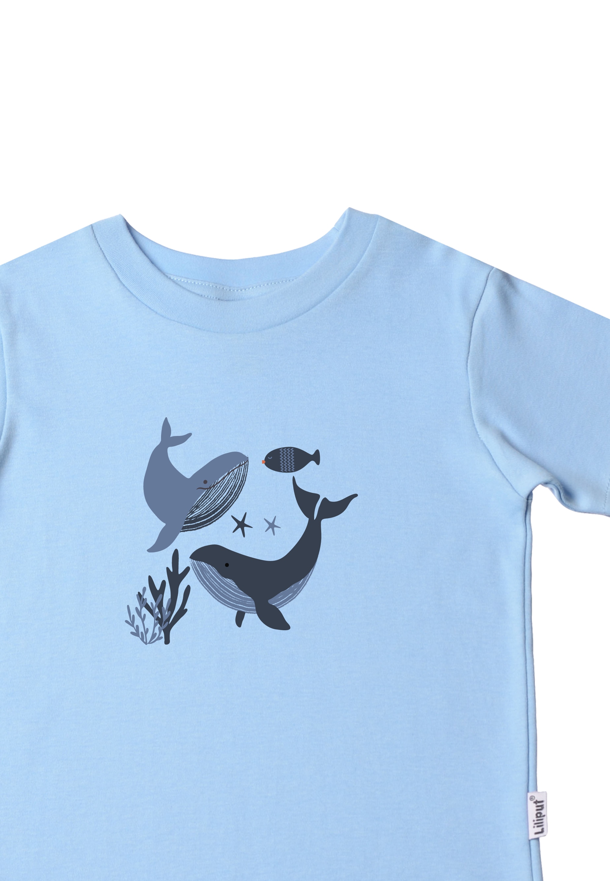 Liliput T-Shirt »Wal«, tollen bestellen mit online | Wal-Motiven tlg.), (2 BAUR