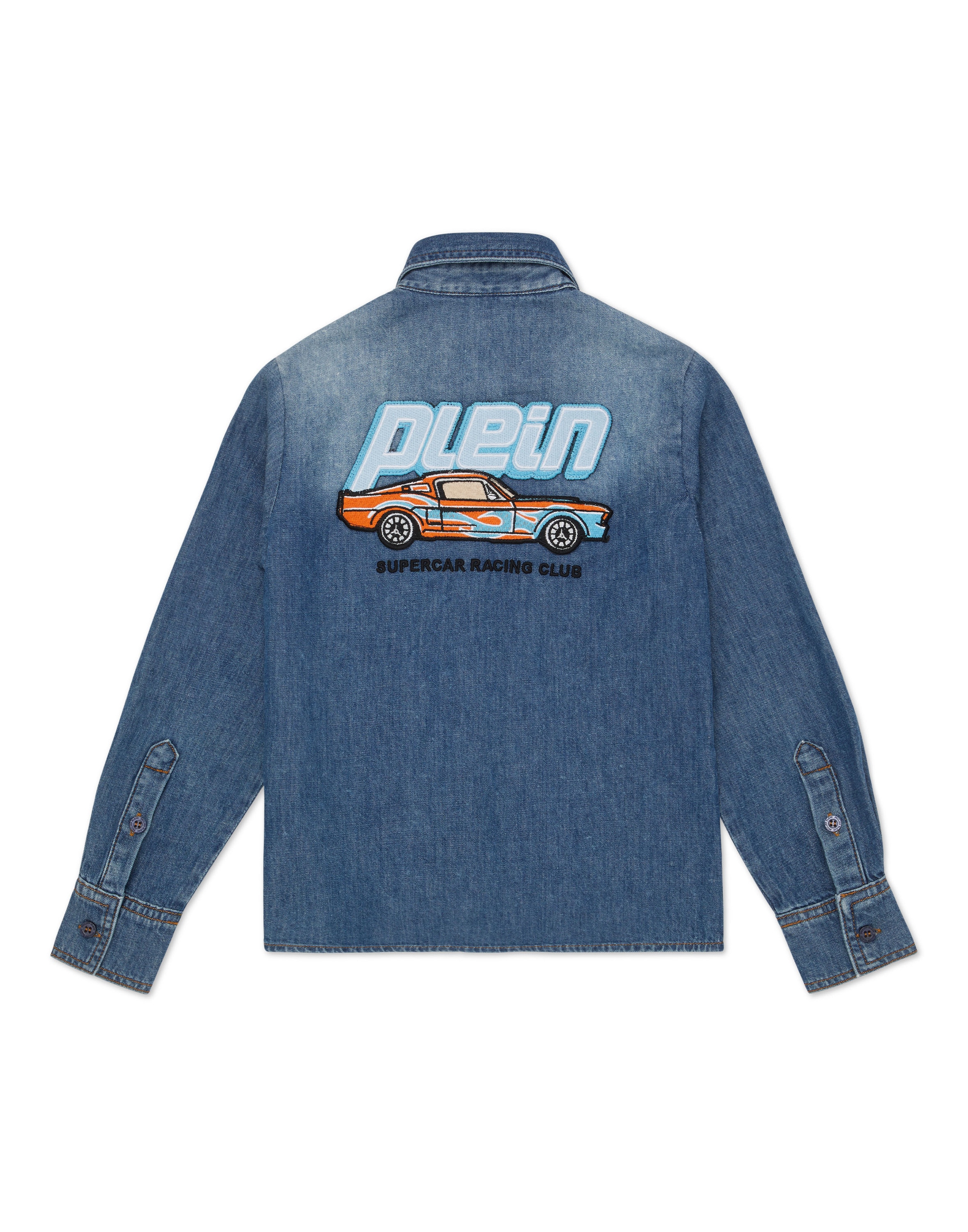 PHILIPP PLEIN Jeanshemd »Racing«