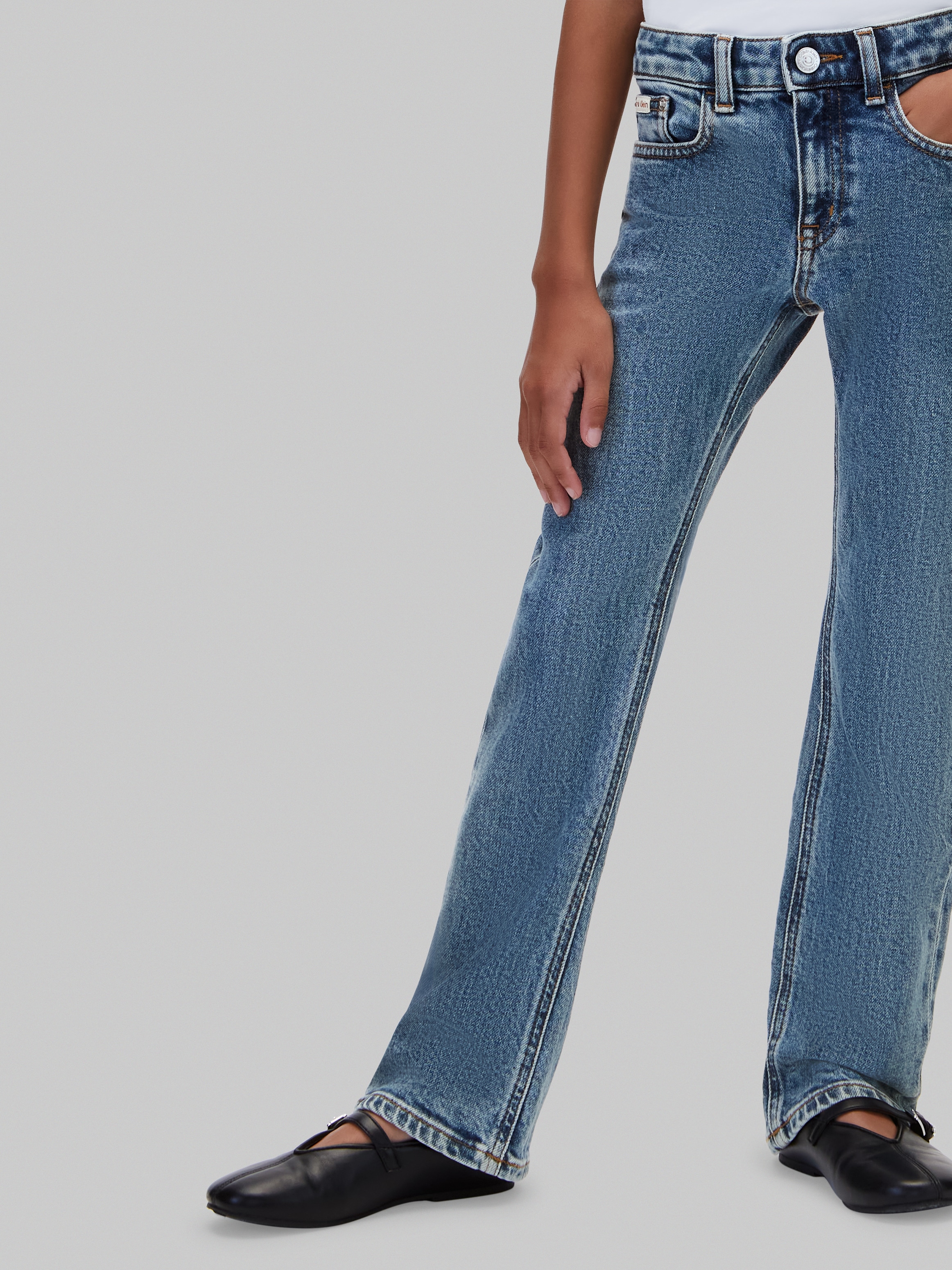 Calvin Klein Jeans Schlagjeans »MRFLARE JEANS BECKFORD BLUE« Regular fit mit Taschen