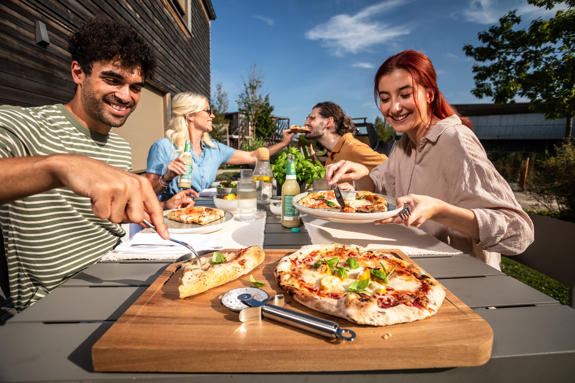 RÖSLE Pizzaschneider »Pizza- und Flammkuchenschneider«, (1 tlg.)