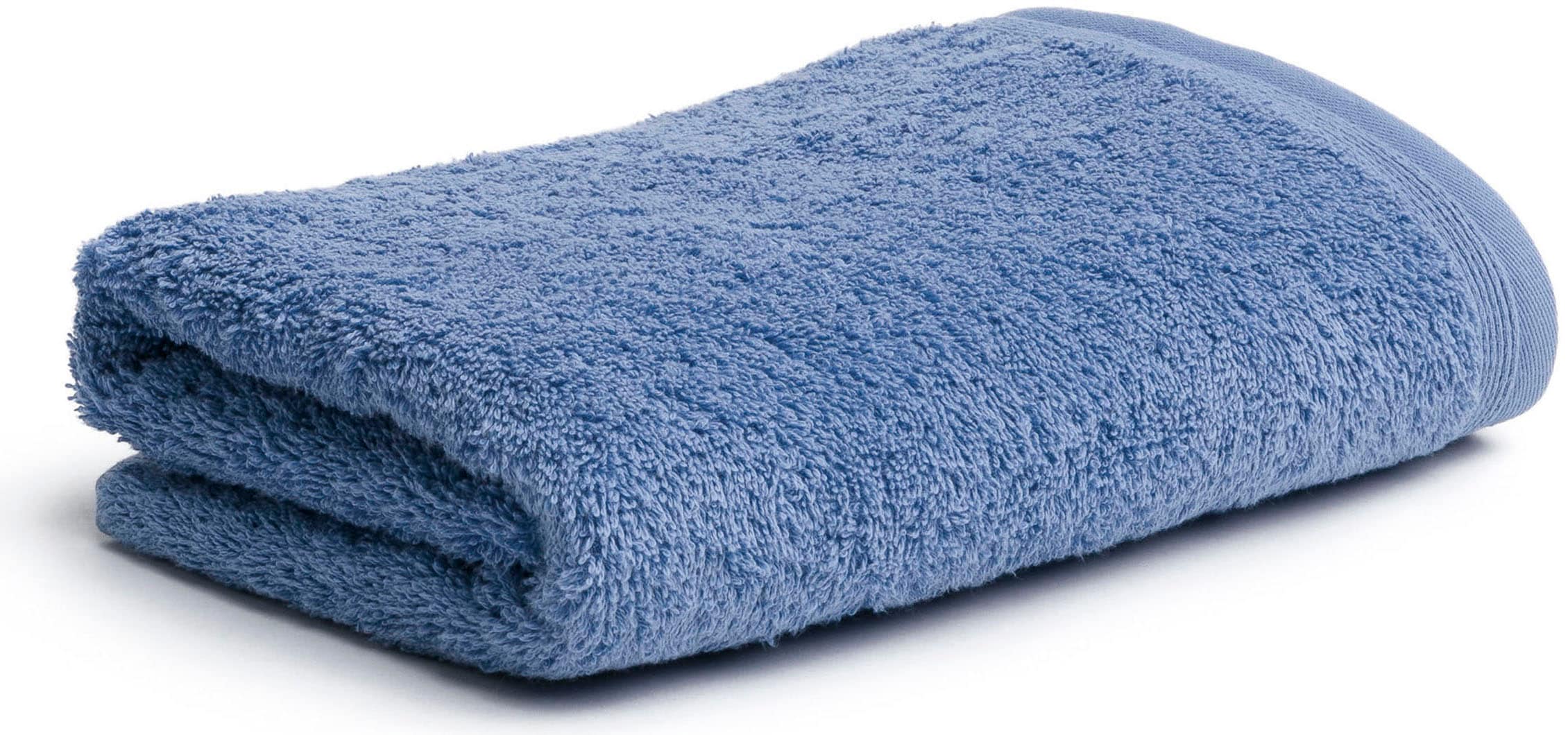 Möve Handtücher "Superwuschel" Handtuch mit Bordüre, 100% Premium Cotton Baumwolle, einfarbig, weich