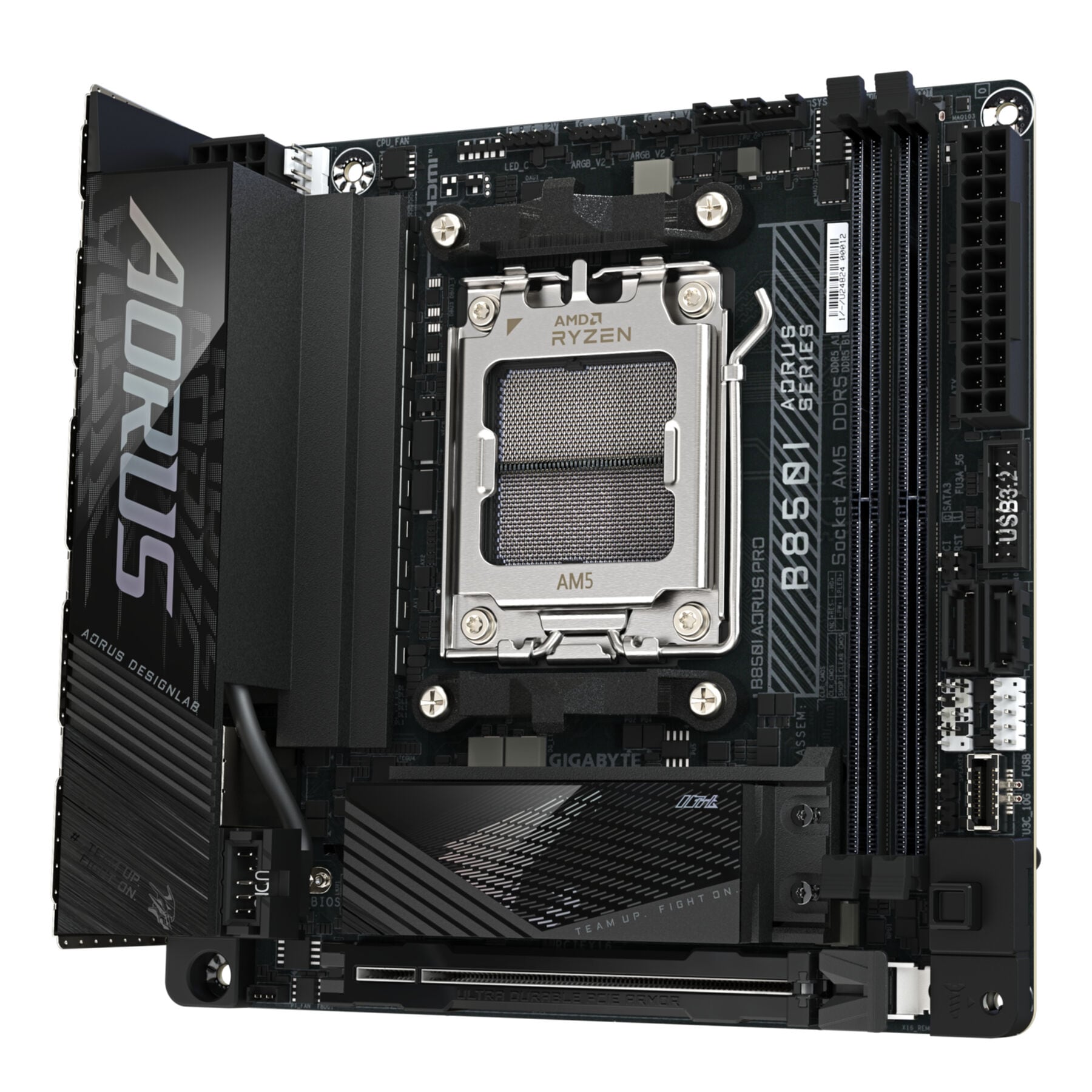 Gigabyte Mainboard »B850I AORUS PRO Motherboard - Unterstützt AMD Ryzen 9000 Serie CPUs, 8«