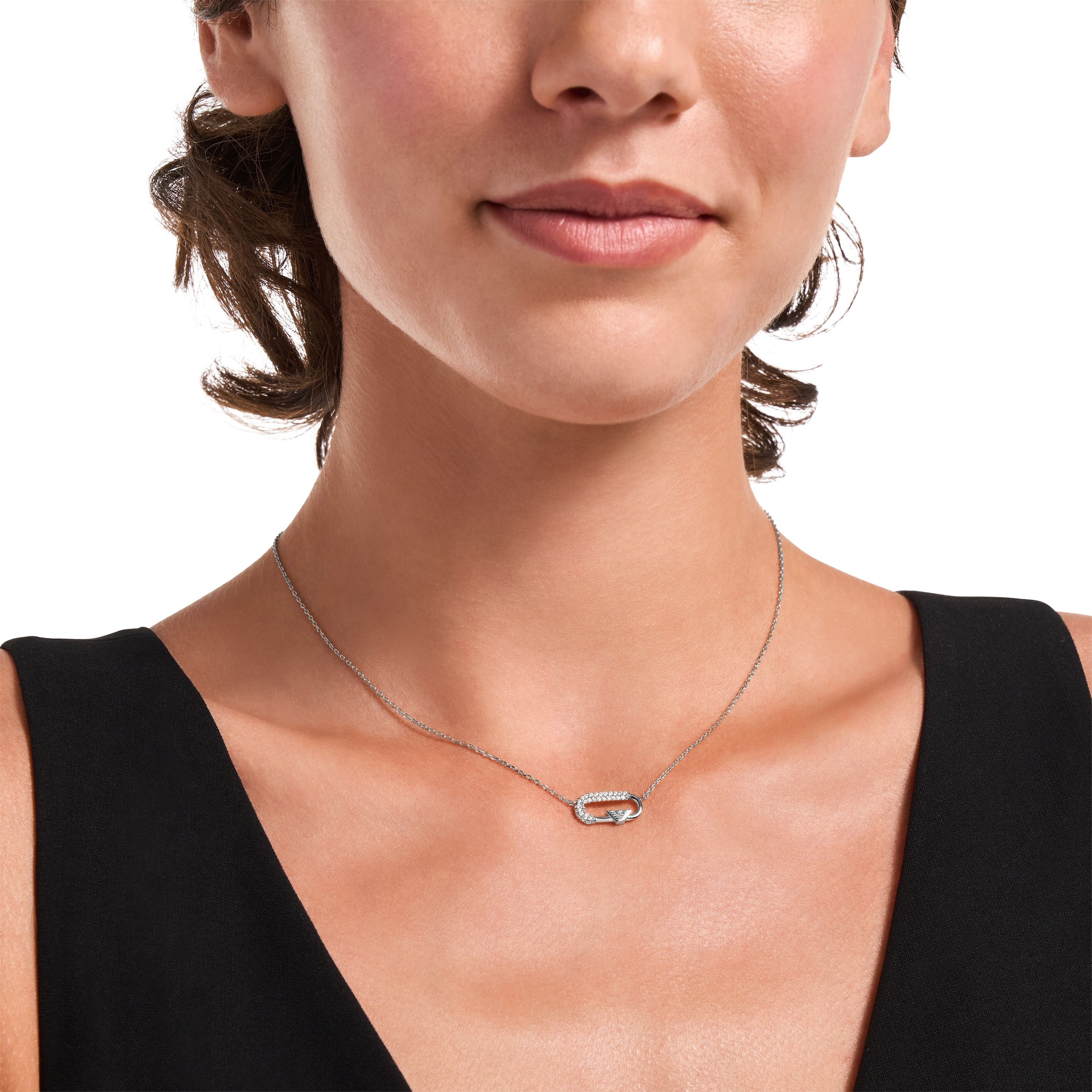 Emporio Armani Kette mit Anhänger mit Zirkonia (synth.)