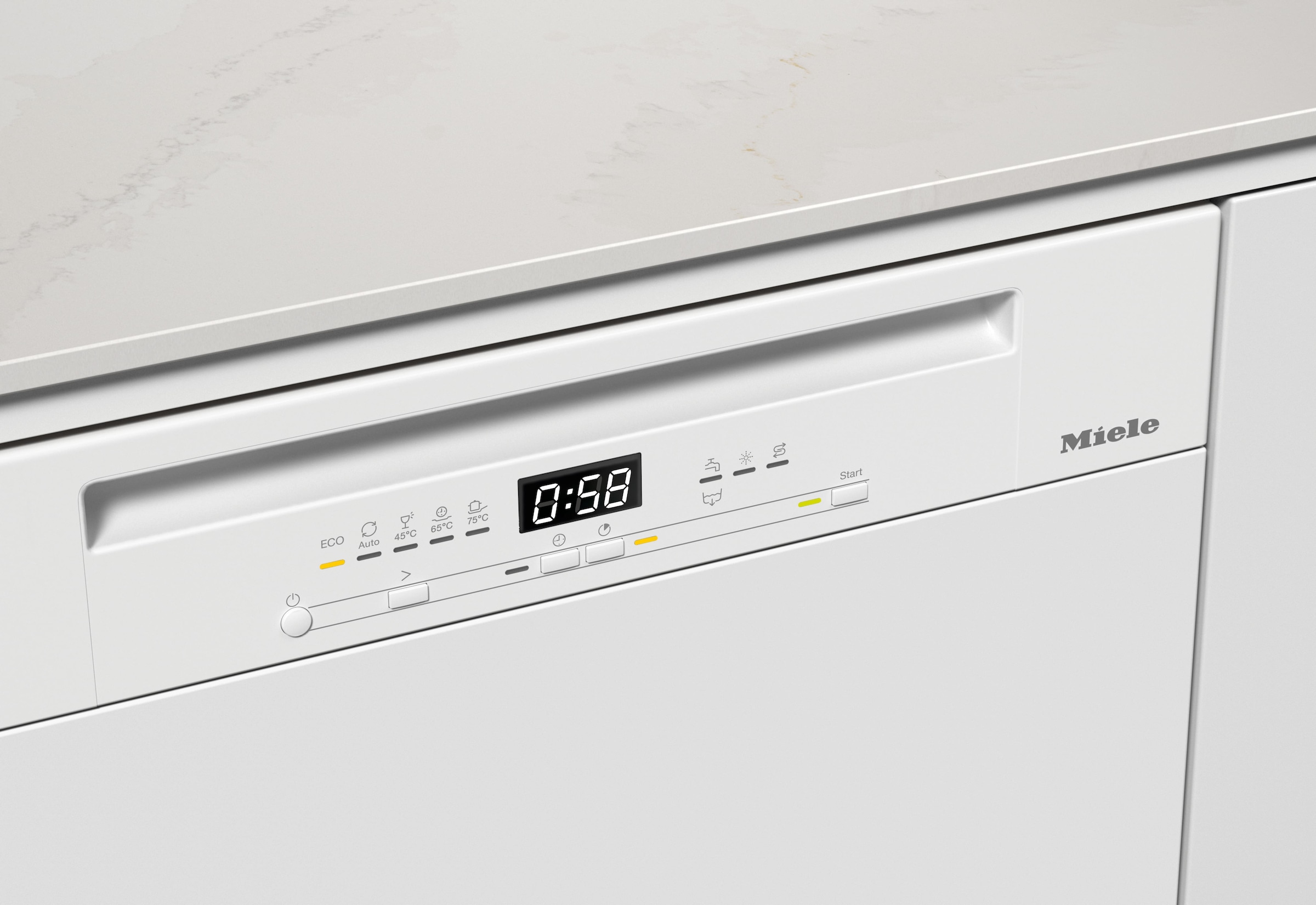 Miele teilintegrierbarer Geschirrspüler »G 5410 SCi Active Plus«, G 5410 SCi Active Plus, 14 Maßgedecke