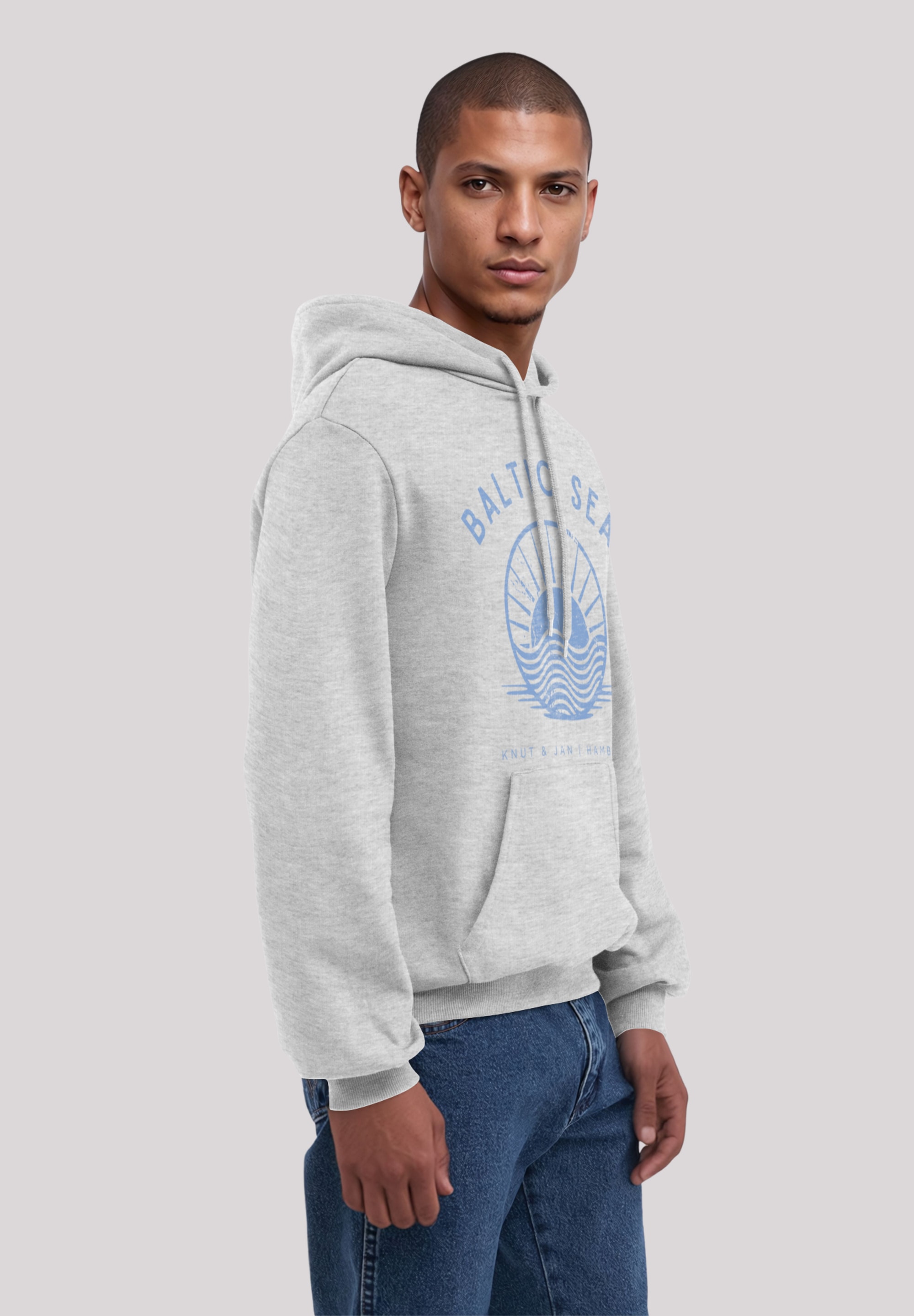 F4NT4STIC Kapuzenpullover »Baltic Sea Knut und Jan«, Osteee Kollektion, Urlaub, Ahoi Moin