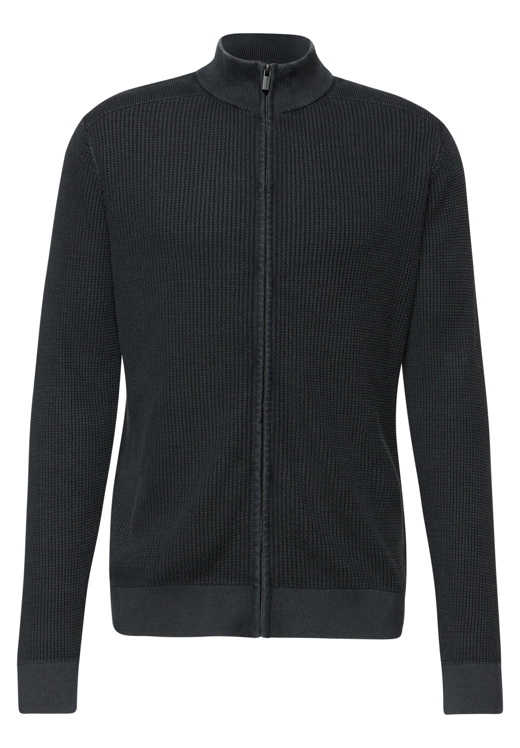 STREET ONE MEN Strickjacke aus reiner Baumwolle