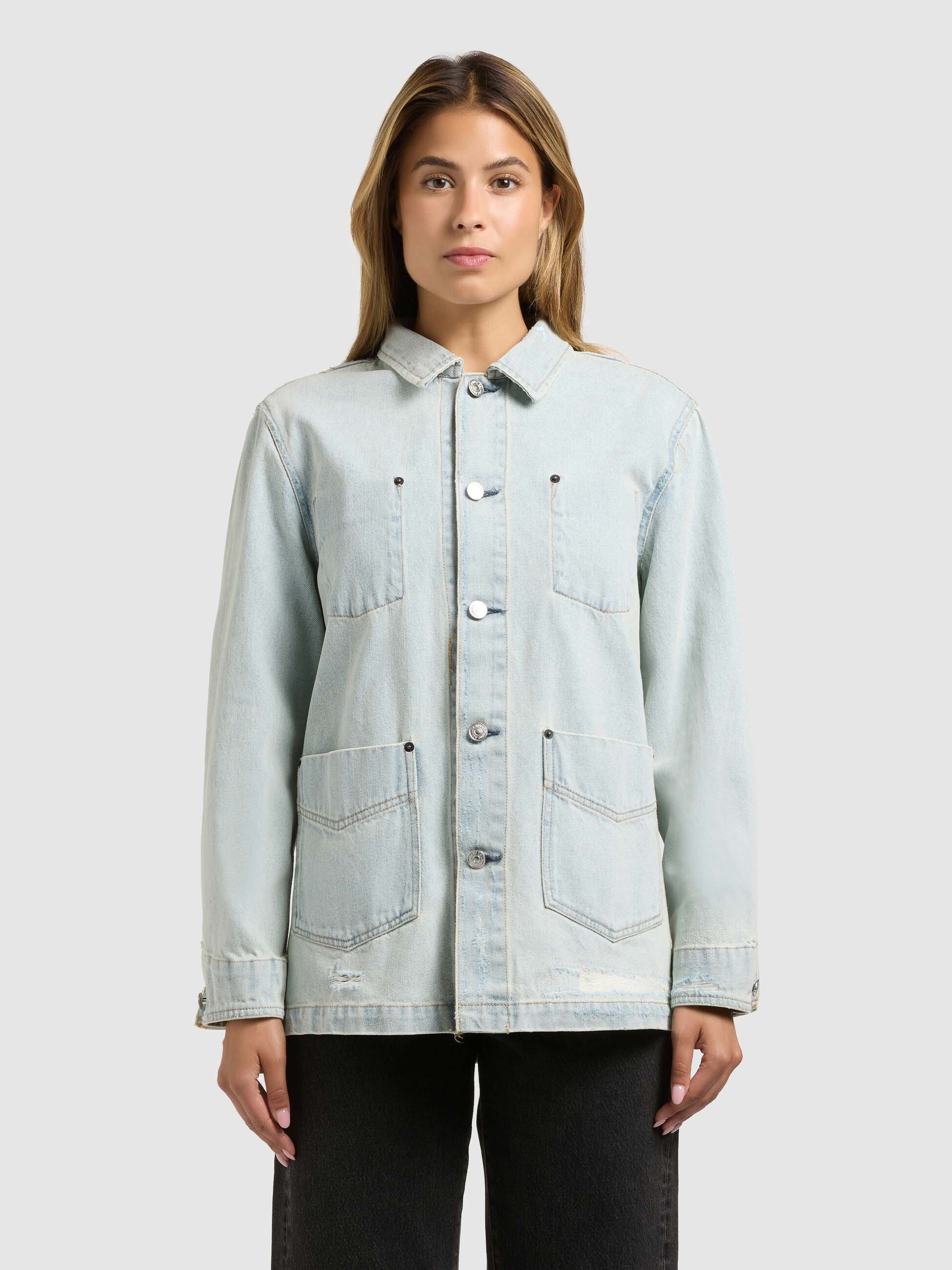 khujo Fieldjacket »MIRIA« ohne Kapuze