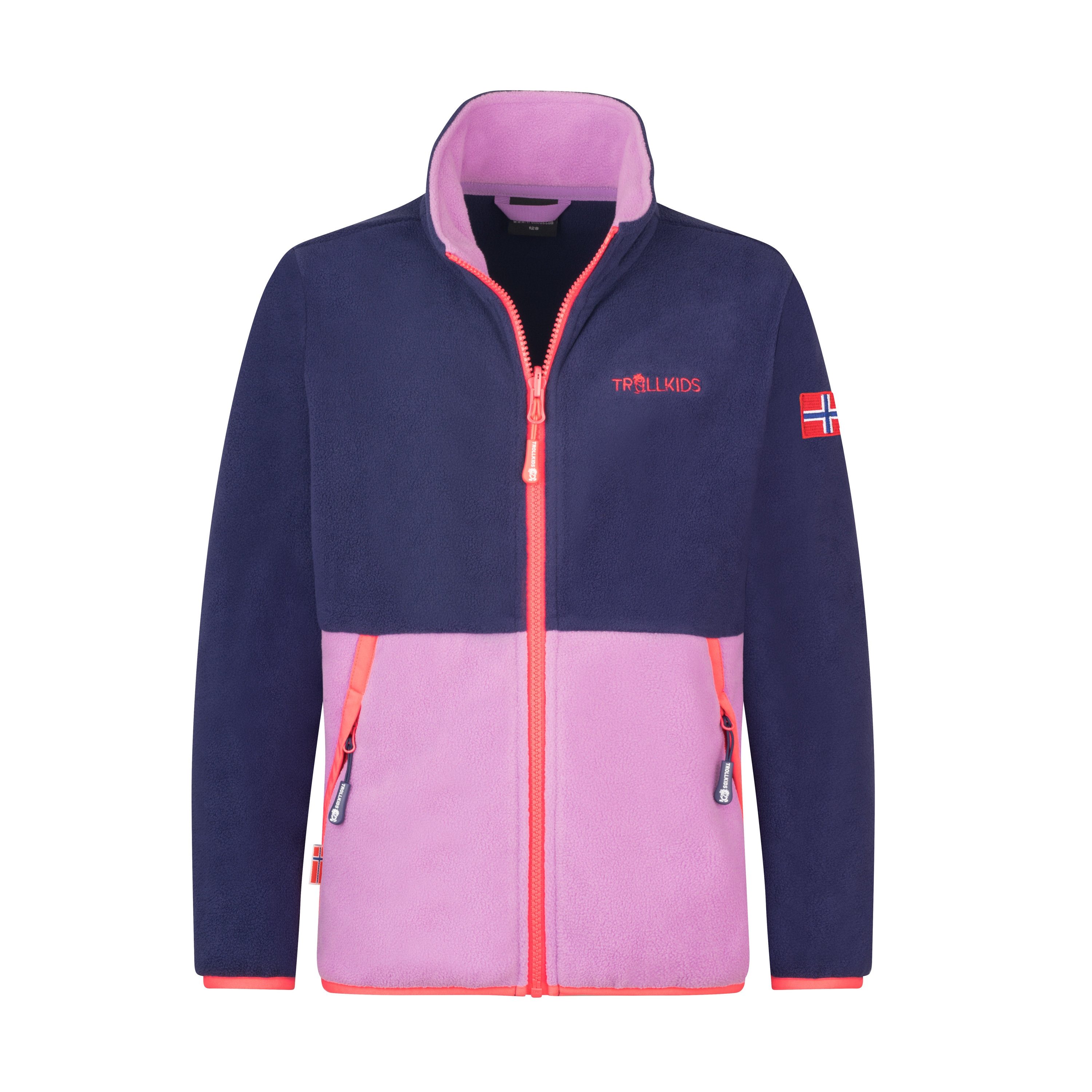 TROLLKIDS 3-in-1-Funktionsjacke "KIDS KJERAG 3IN1 JACKET" 2 Stk. tlg. mit Kapuze mit zwei Teilen, wasserdicht, atmungsaktiv, winddicht