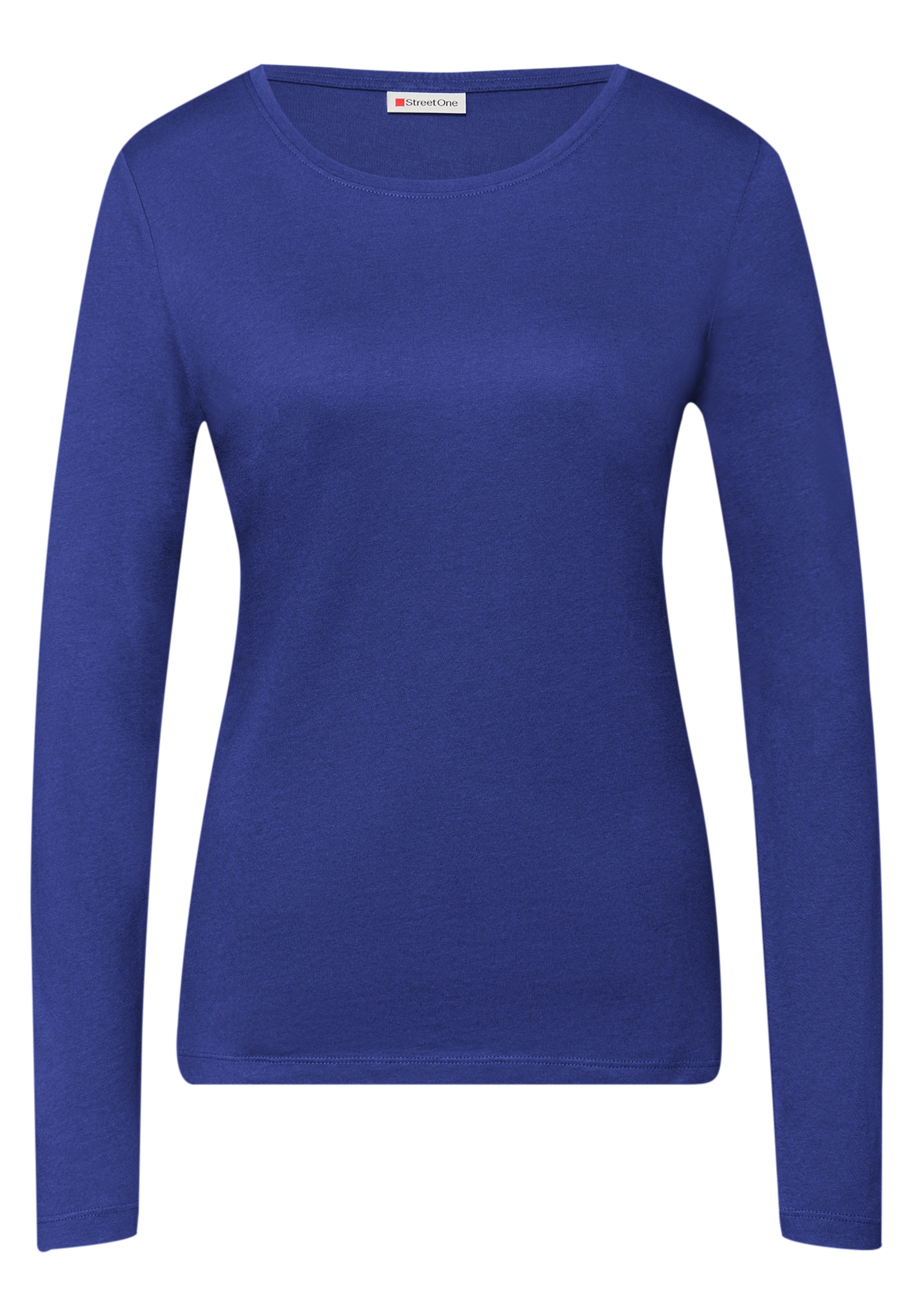 STREET ONE Langarmshirt mit Rundhalsausschnitt