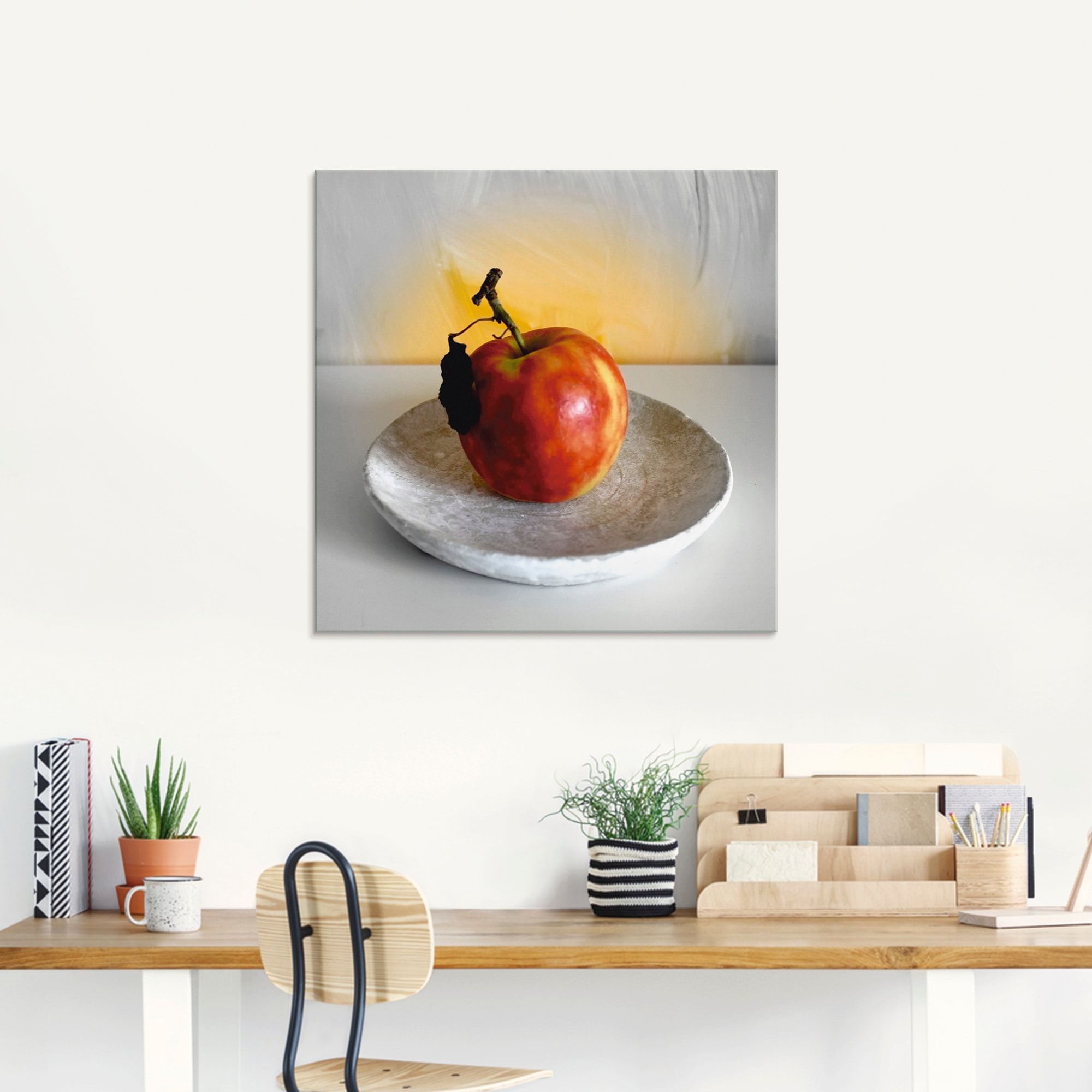 Artland Glasbild »Ein Apfel am Tag«, Arrangements, (1 St.), in verschiedenen Größen