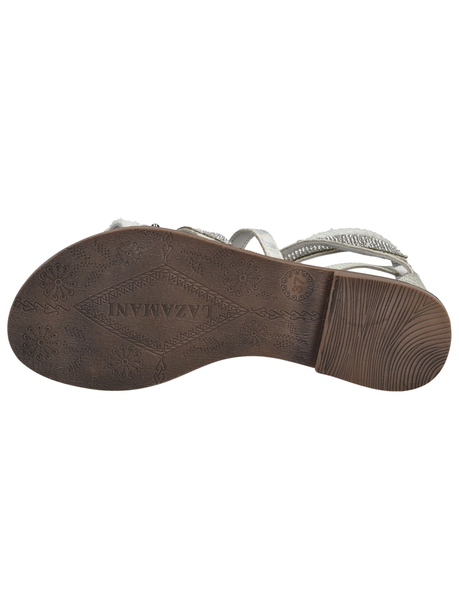 Lazamani Schaftsandalette »Lazamani Sandalen Leder«